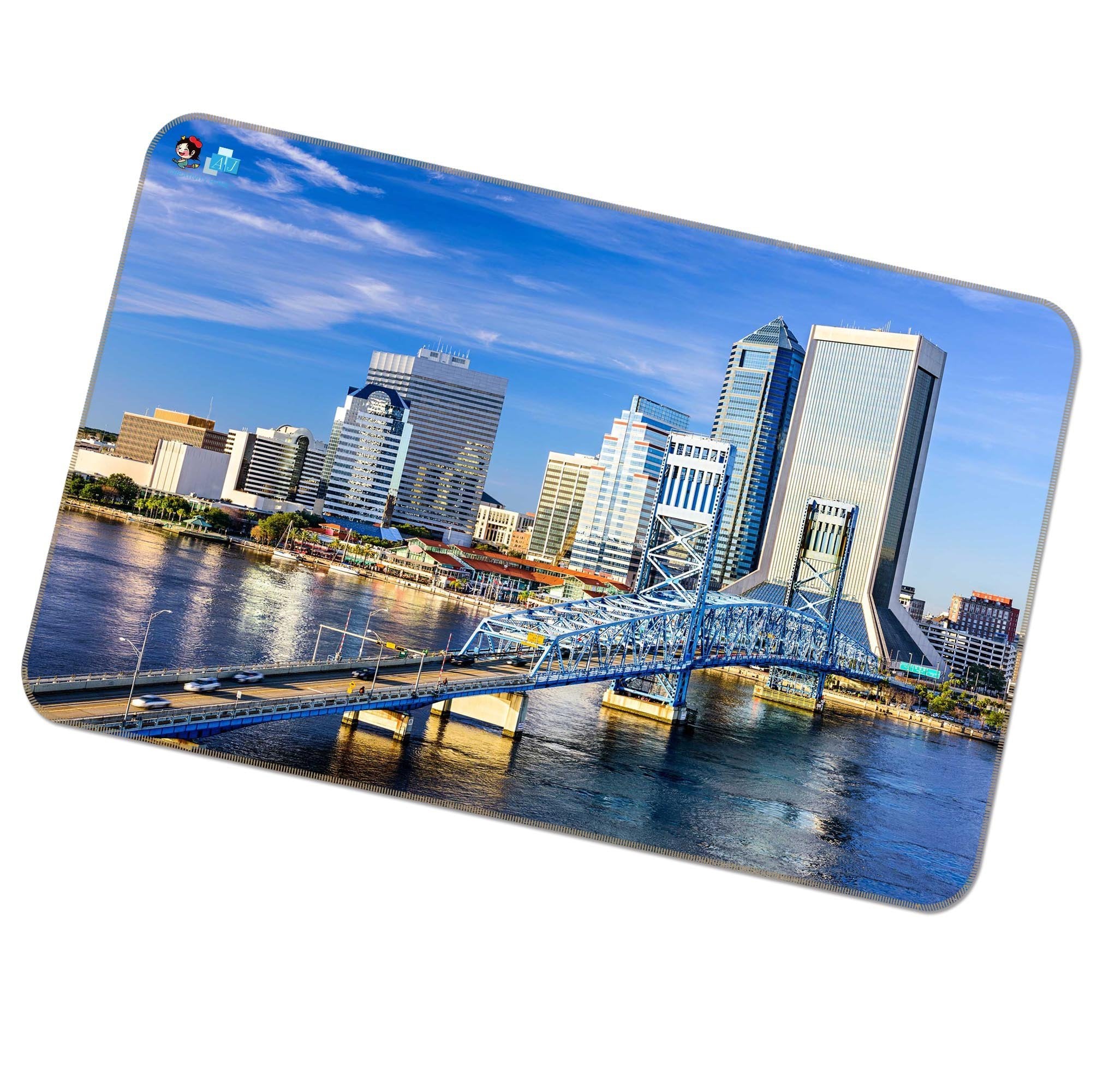 3D Bridge Building 369 Non Slip Rug Mat Mat AJ Creativity Home