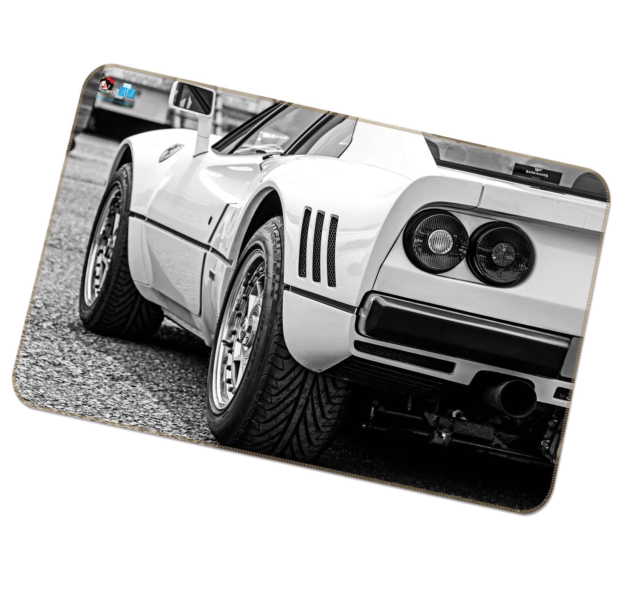 3D Tail Light 251 Non Slip Rug Mat Mat AJ Creativity Home