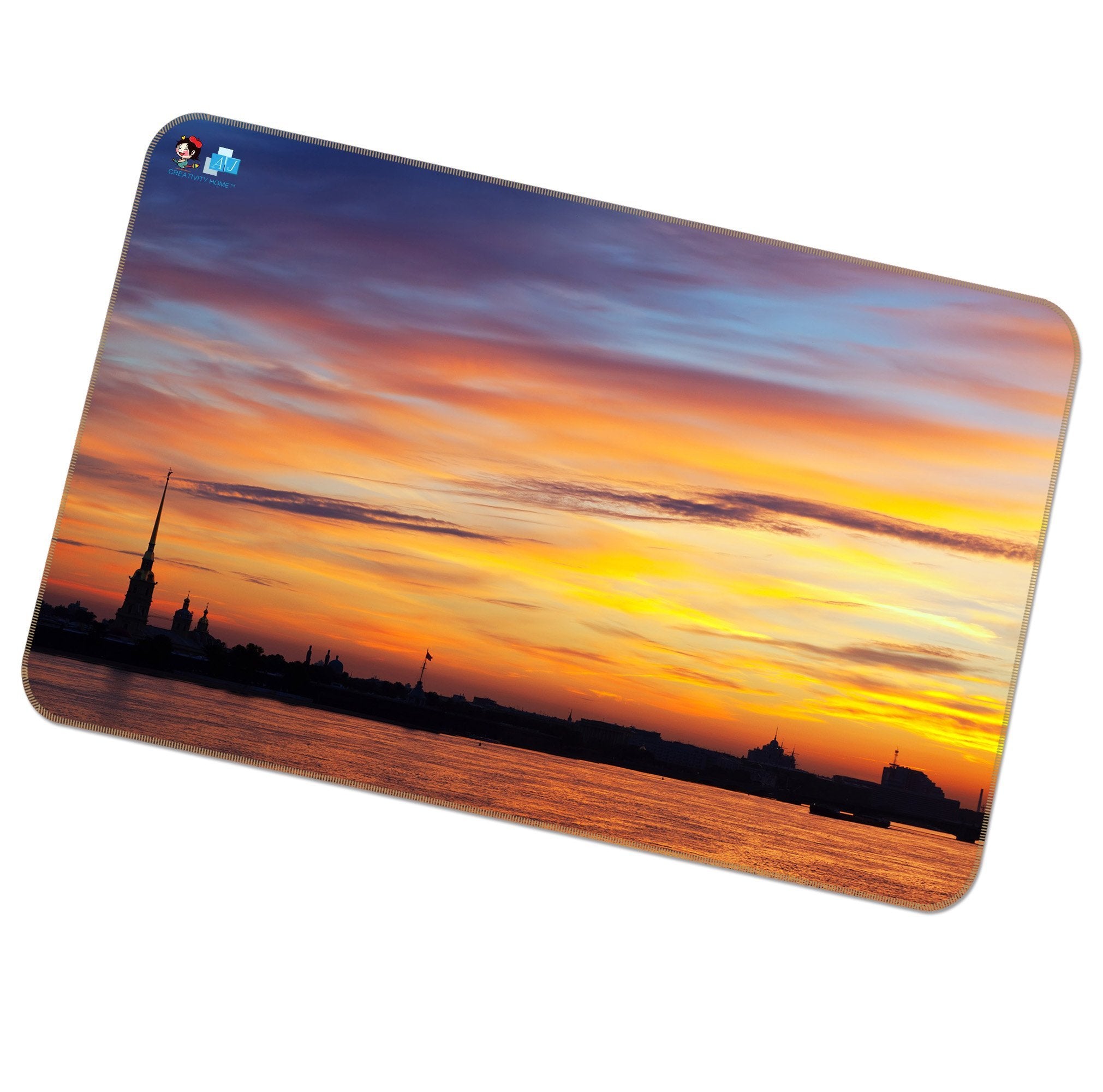 3D Sunset River 169 Non Slip Rug Mat Mat AJ Creativity Home
