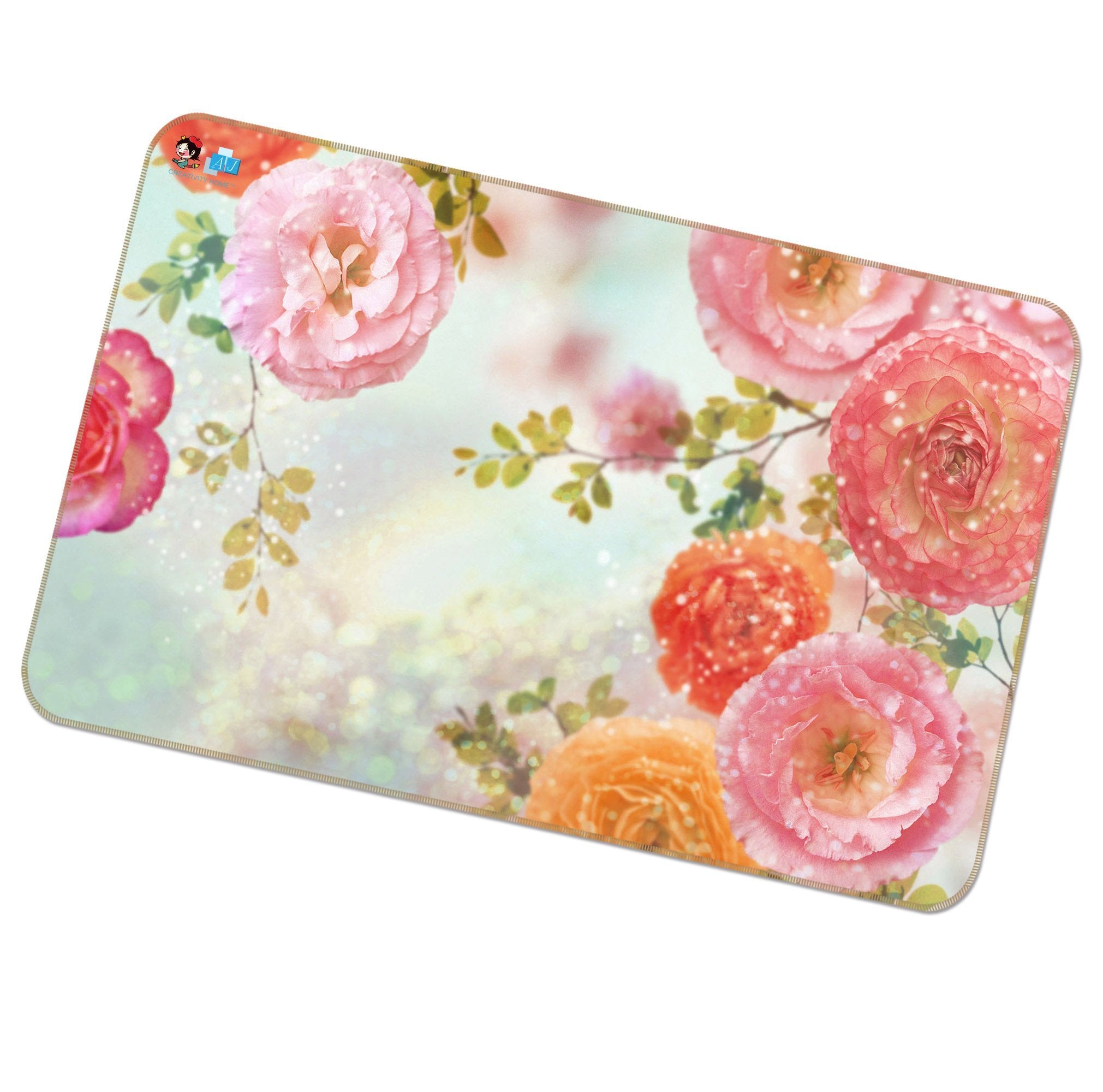 3D Bright Flowers 531 Non Slip Rug Mat Mat AJ Creativity Home