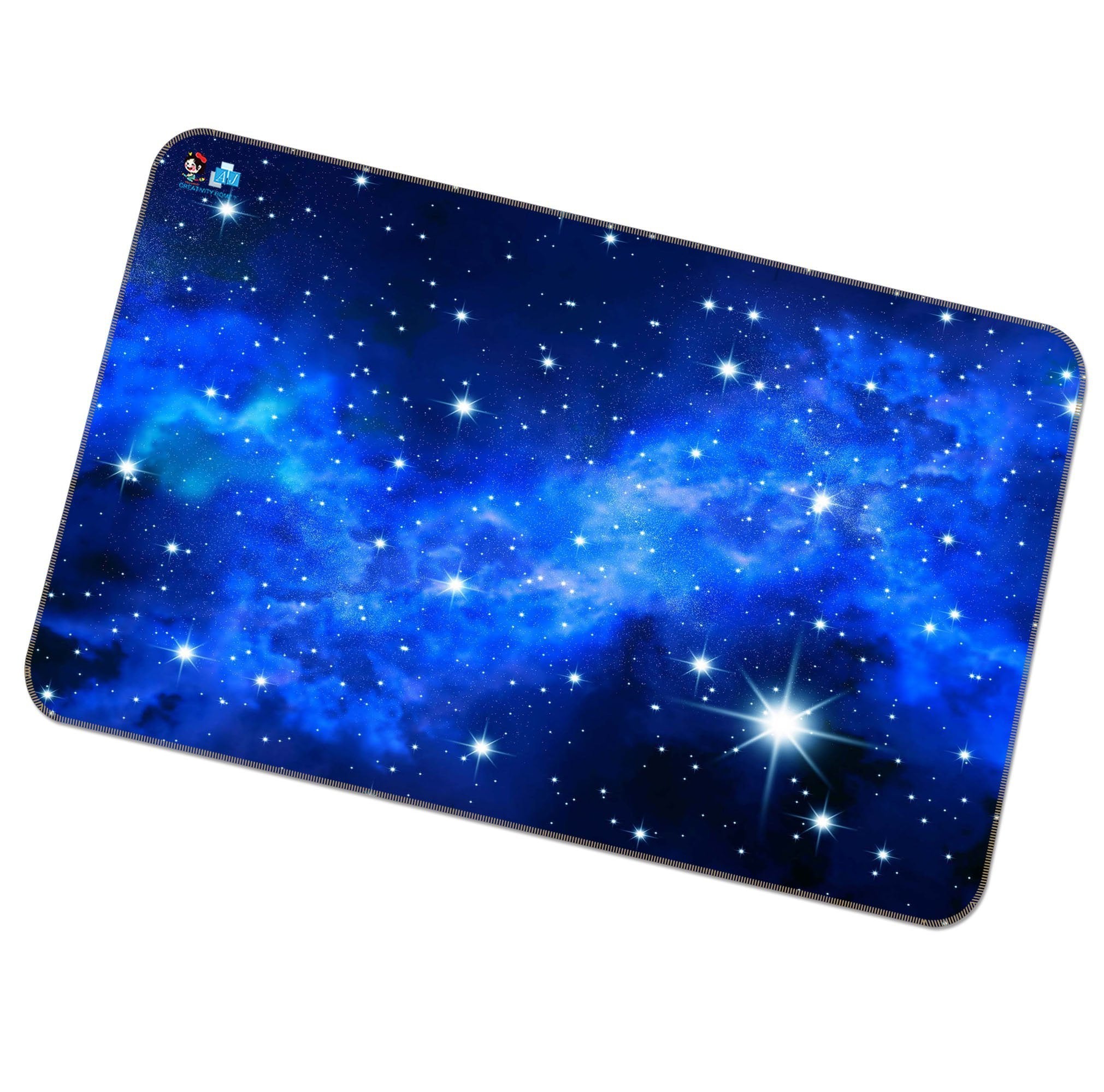 3D Shining Stars 150 Non Slip Rug Mat Mat AJ Creativity Home
