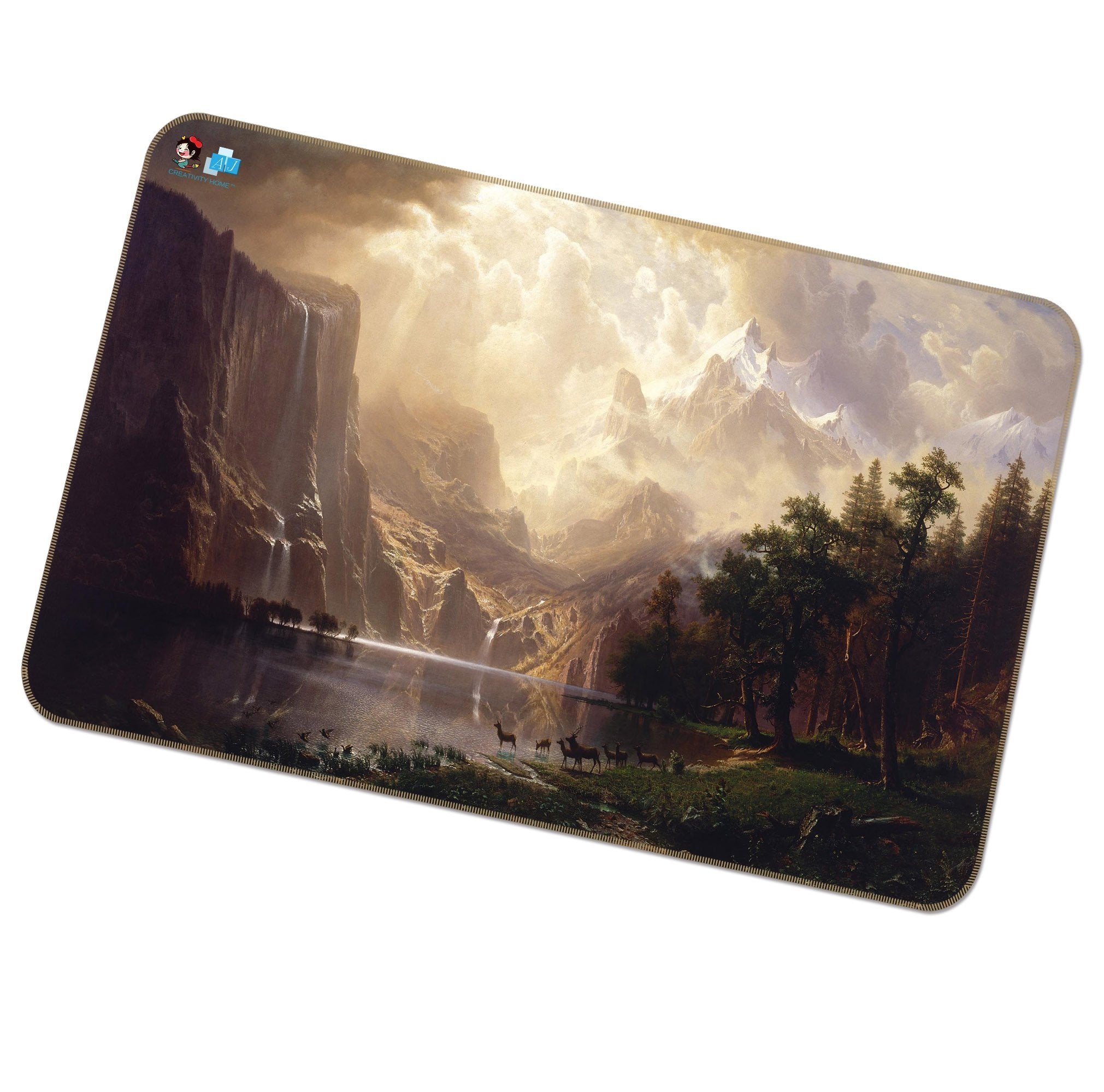 3D Mountain Deer 289 Non Slip Rug Mat Mat AJ Creativity Home