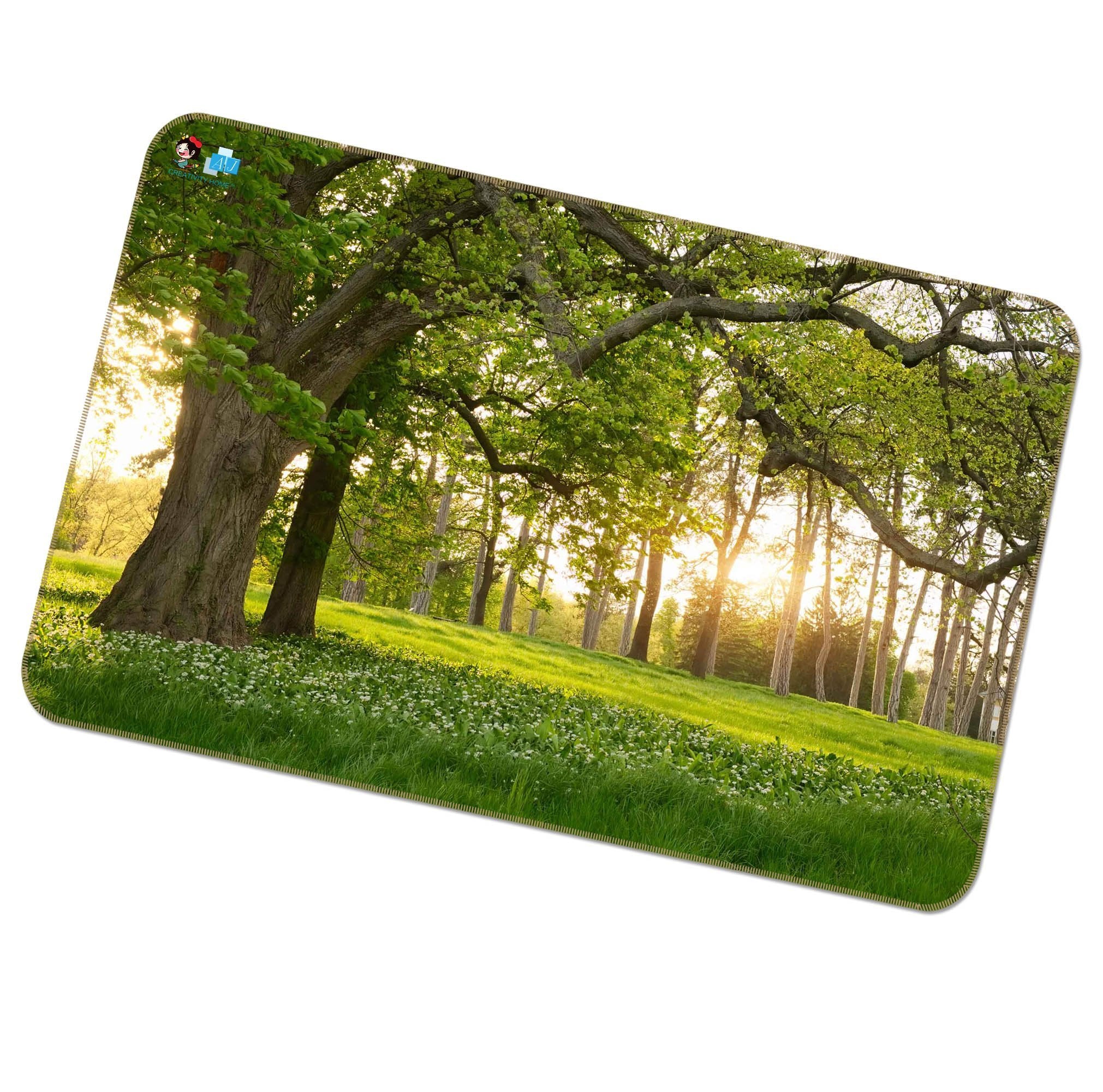 3D Big Tree Flower 413 Non Slip Rug Mat Mat AJ Creativity Home