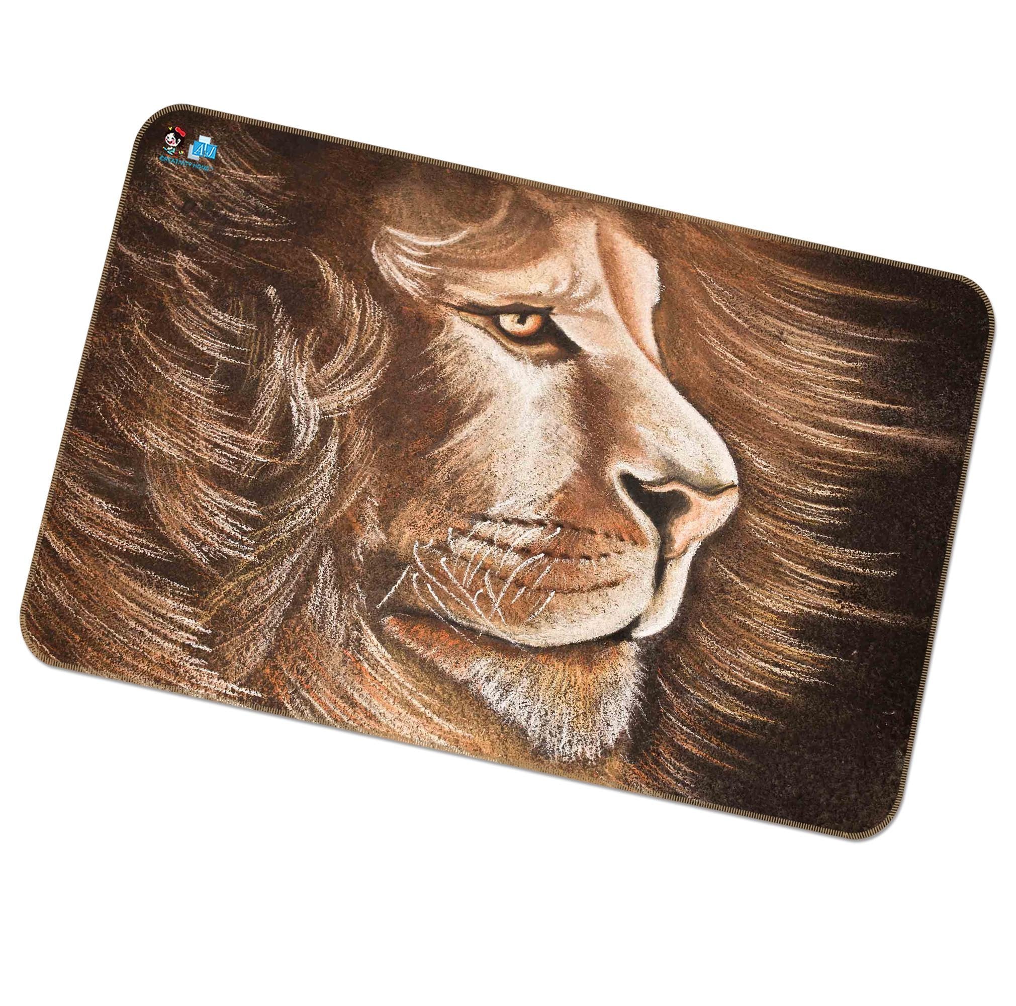 3D Vivid Lion 179 Non Slip Rug Mat Mat AJ Creativity Home