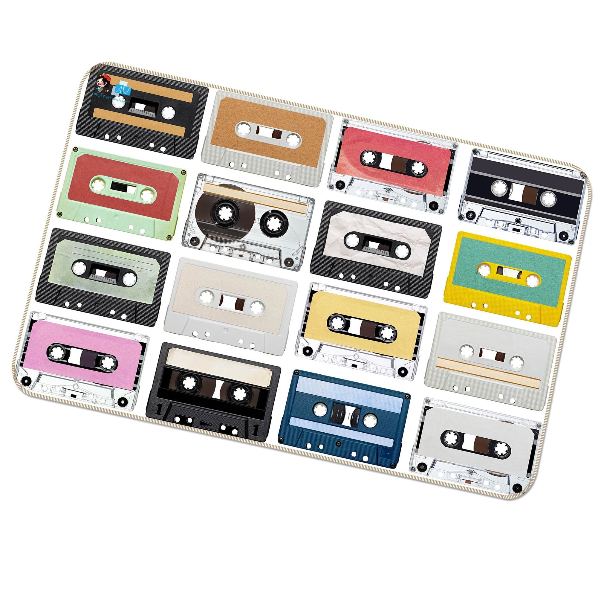 3D Colored Tape 062 Non Slip Rug Mat Mat AJ Creativity Home