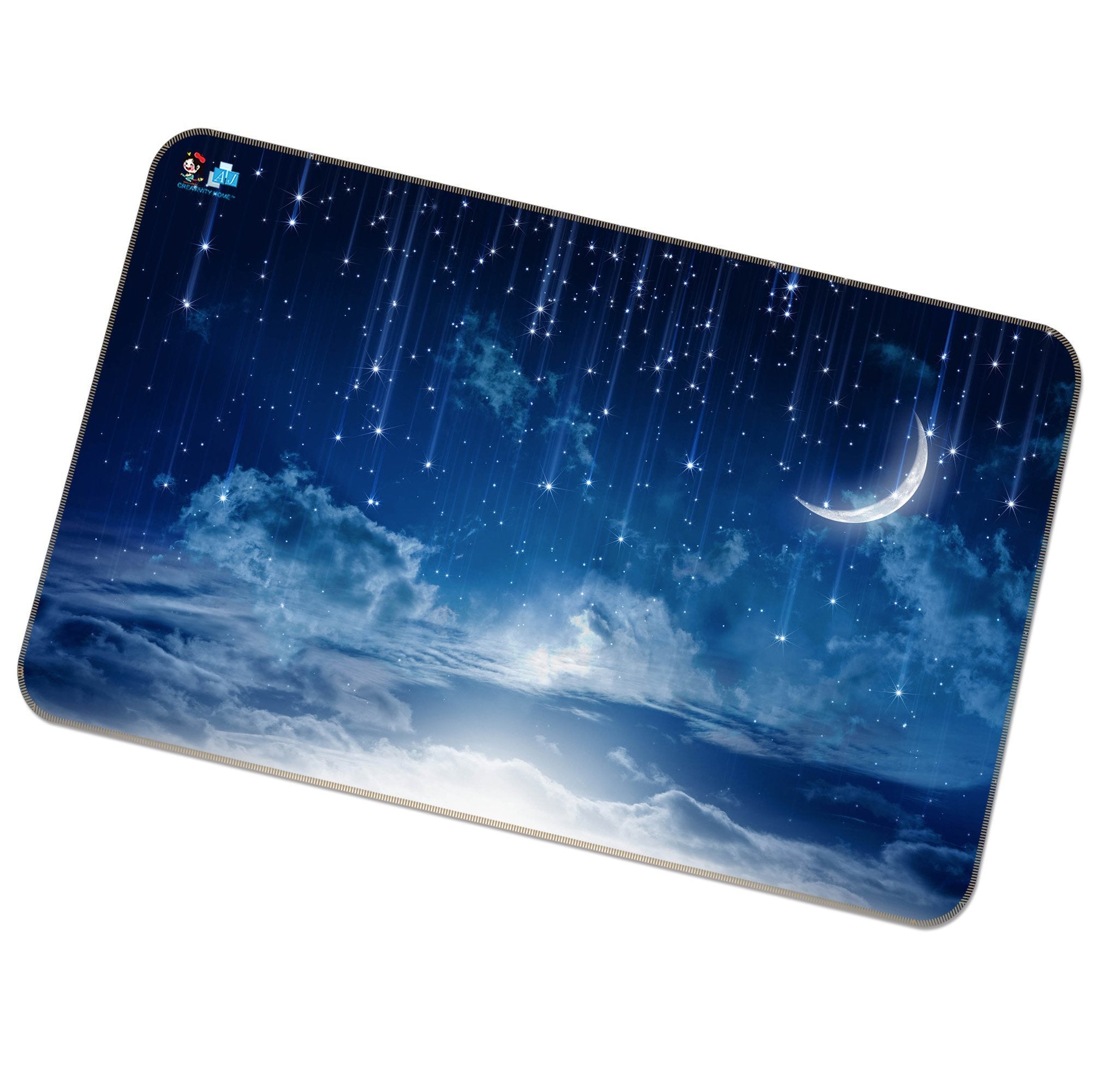 3D Hanging Stars 135 Non Slip Rug Mat Mat AJ Creativity Home