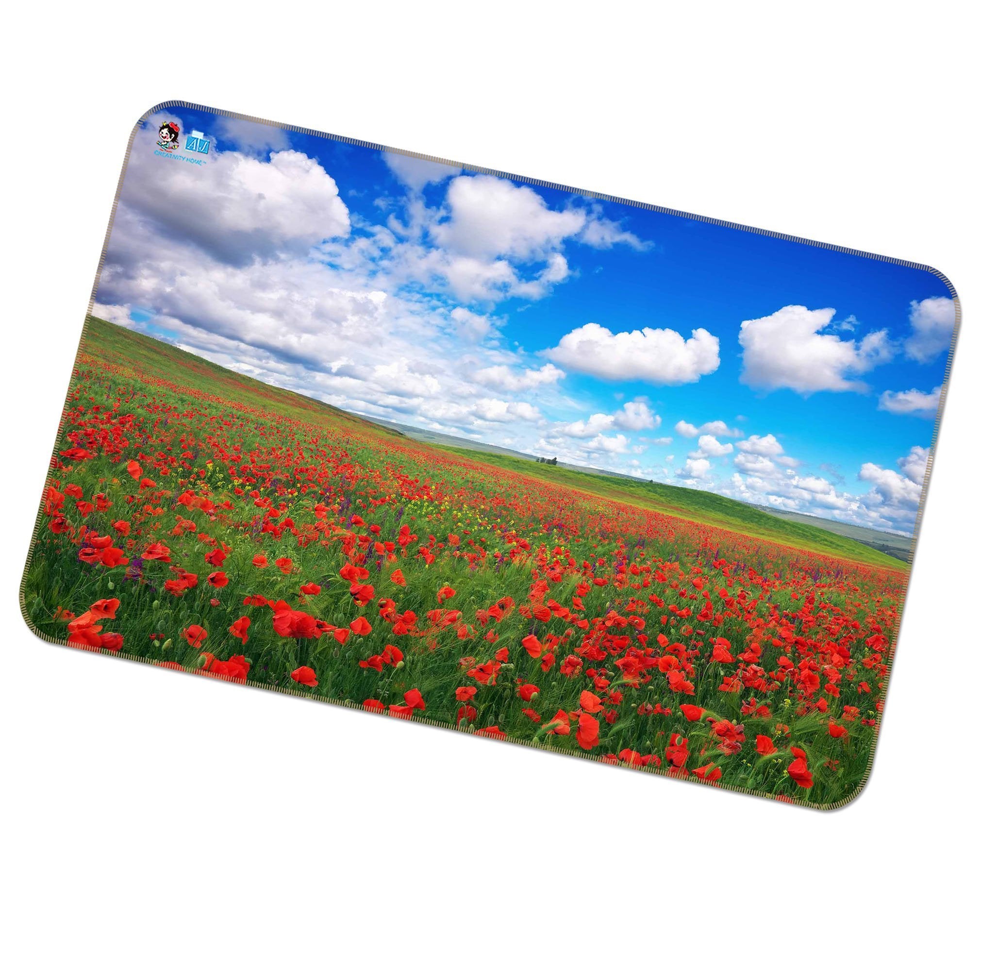 3D Vibrant Flowers 219 Non Slip Rug Mat Mat AJ Creativity Home