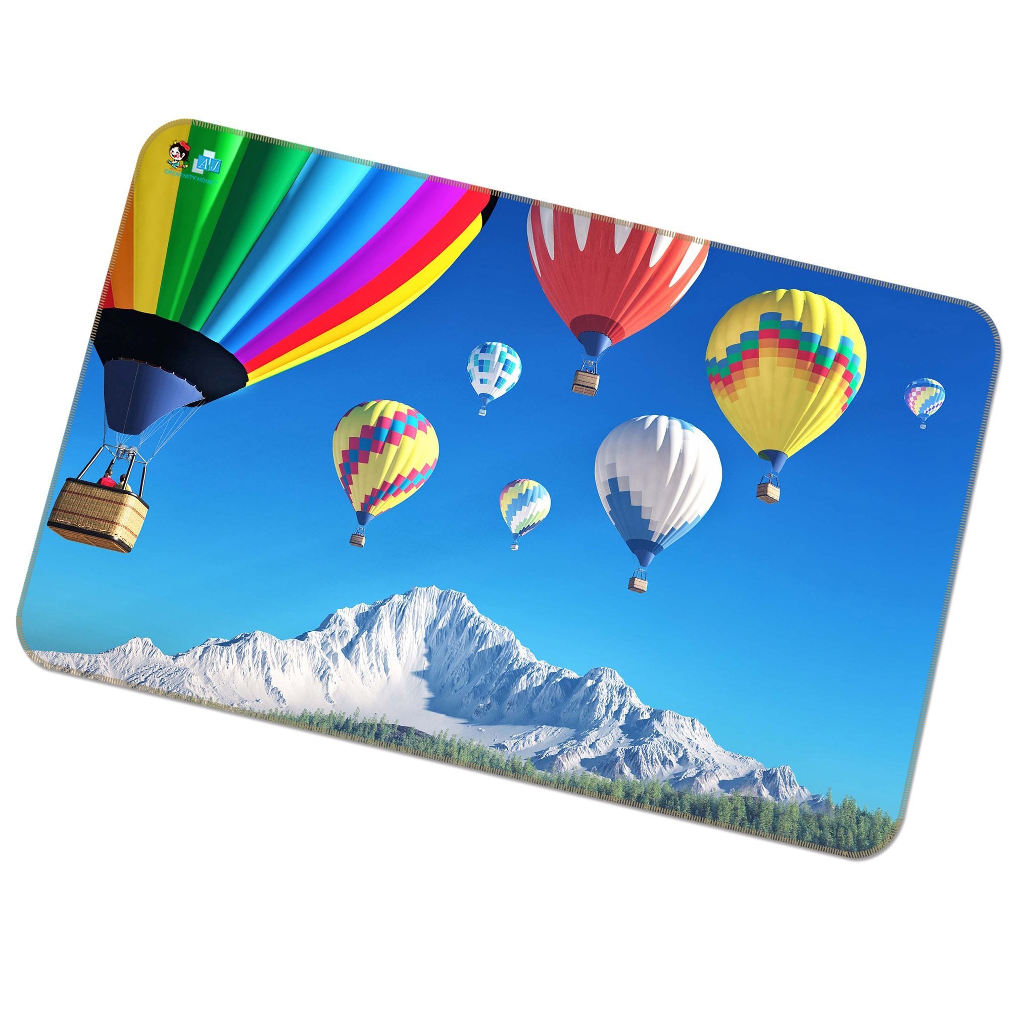 3D Hot Air Balloons 209 Non Slip Rug Mat Mat AJ Creativity Home