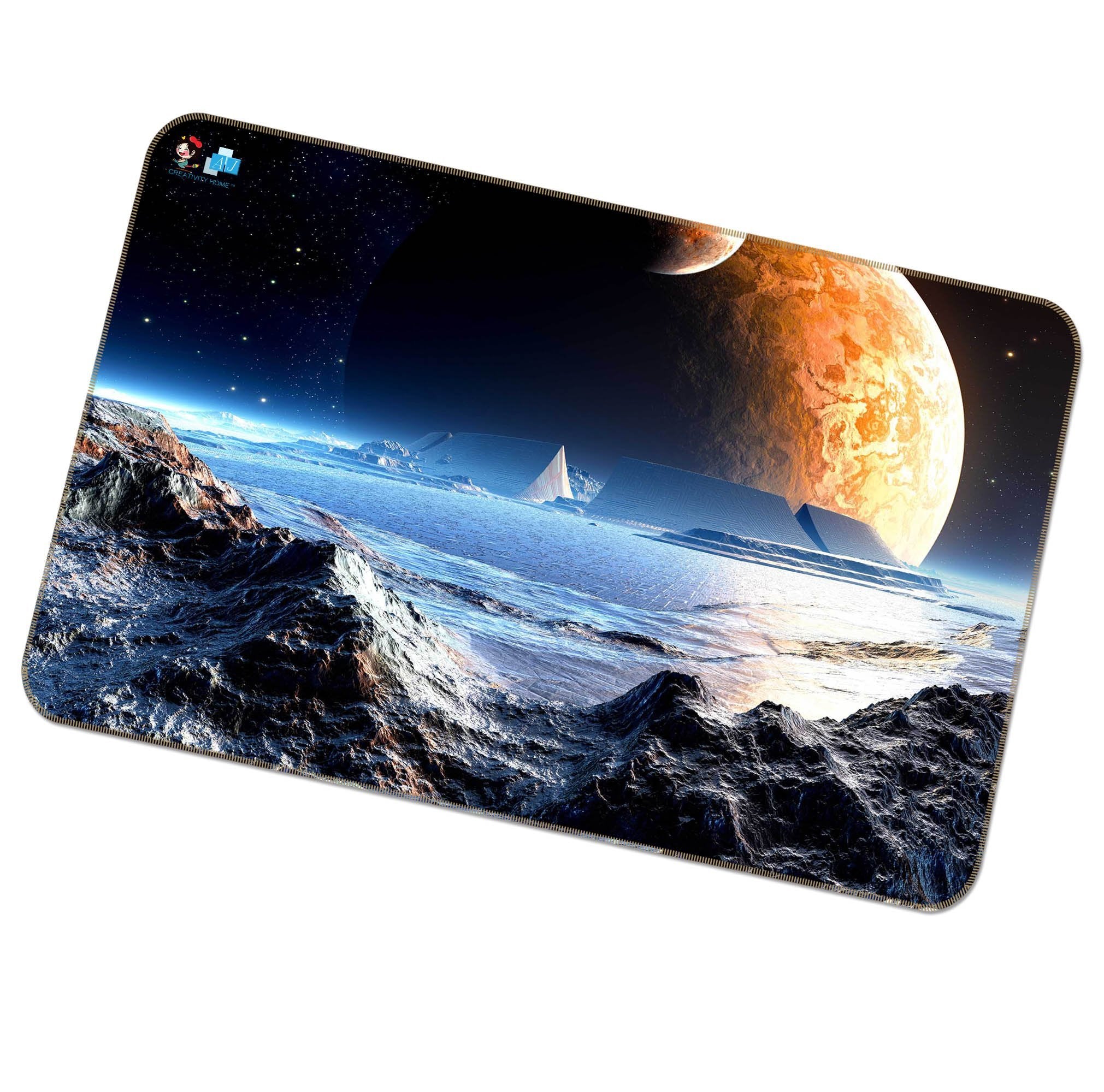 3D Lunar Land 394 Non Slip Rug Mat Mat AJ Creativity Home