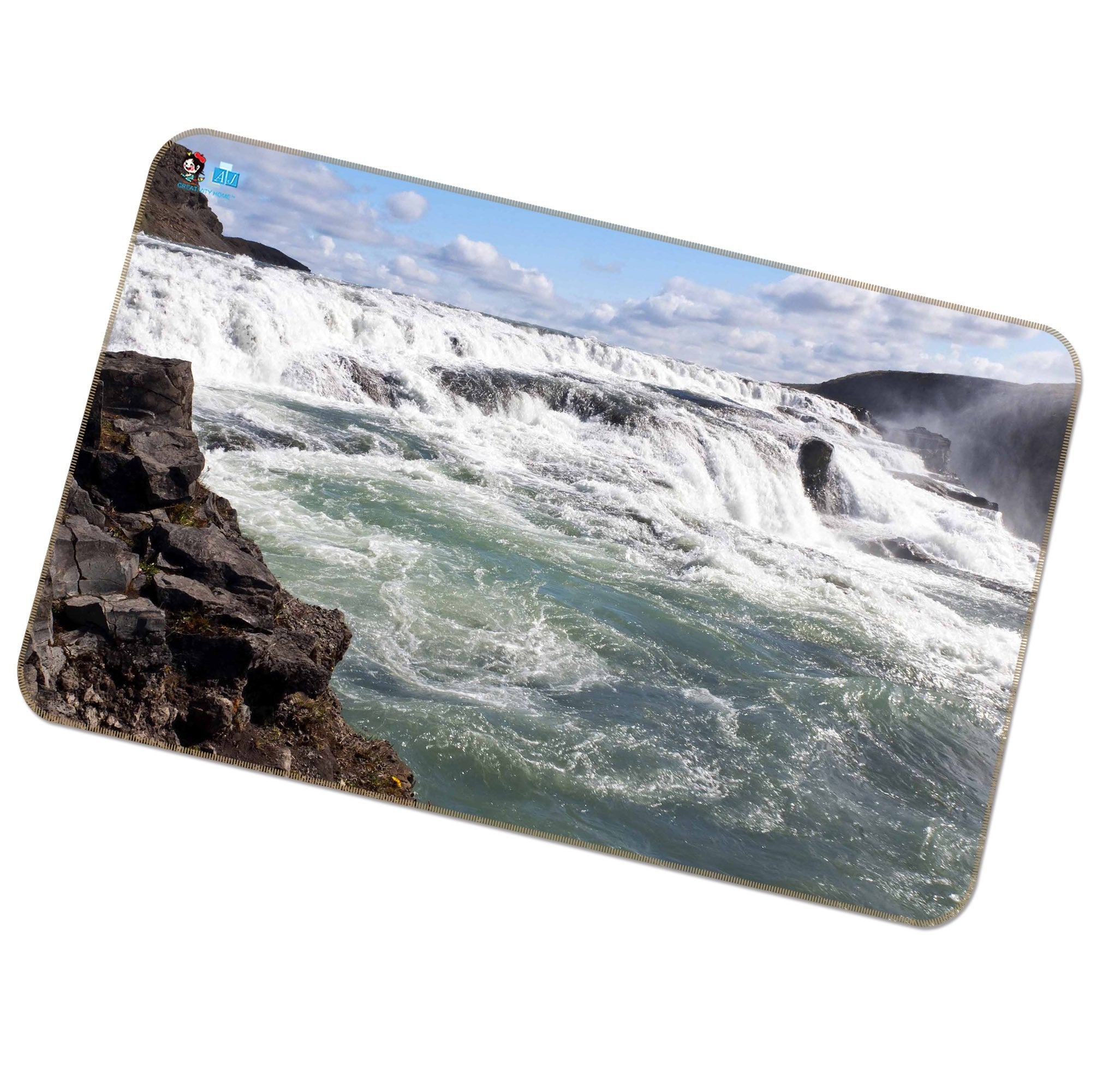 3D Pentium River 204 Non Slip Rug Mat Mat AJ Creativity Home