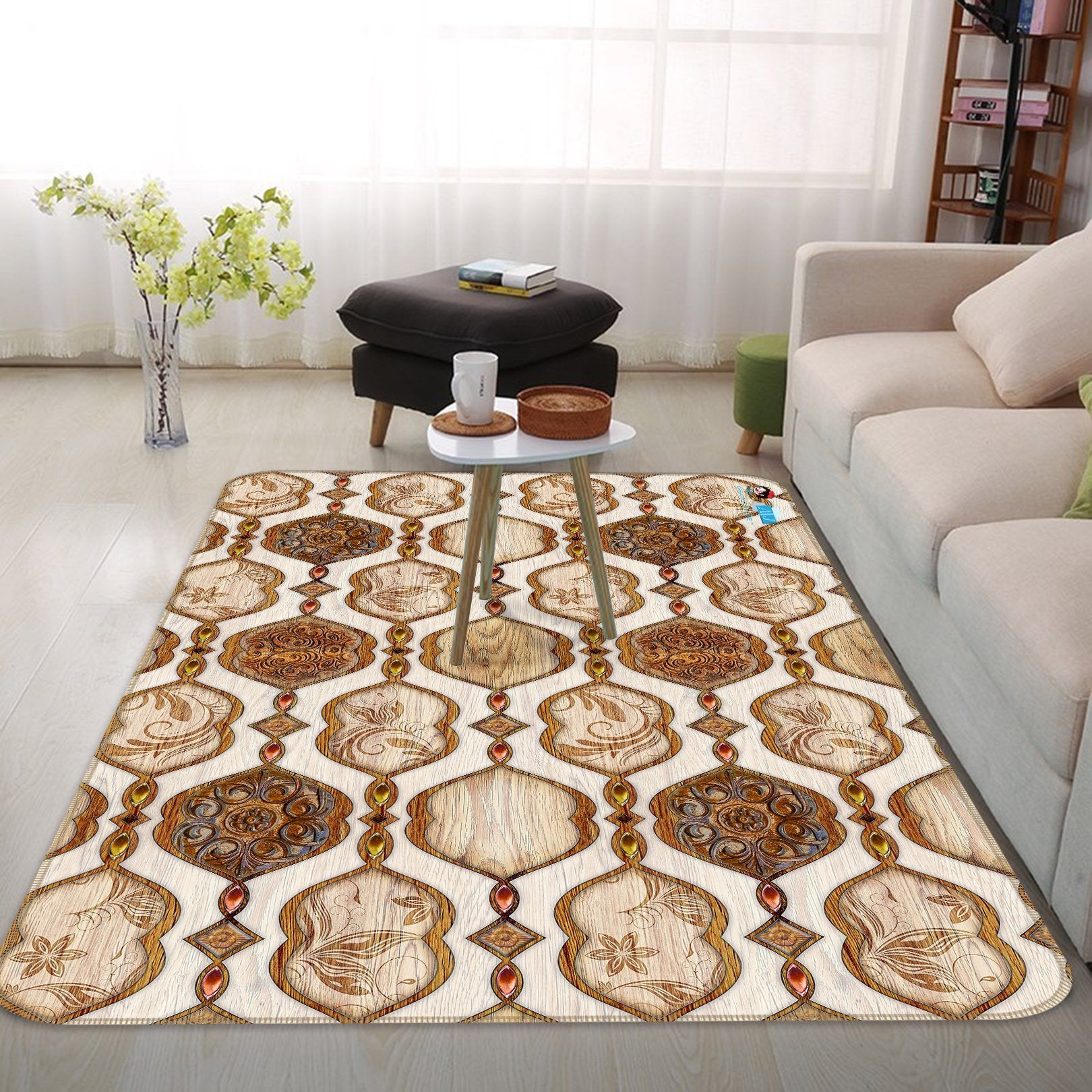 3D Mouth Type Pattern 34 Non Slip Rug Mat Mat AJ Creativity Home