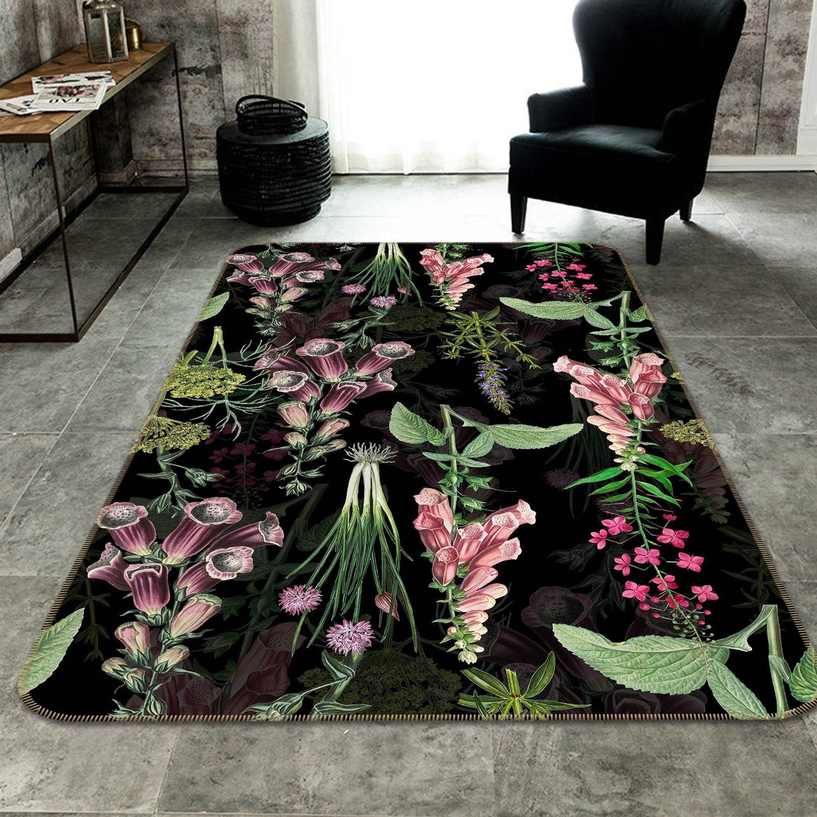 3D Morning Glory 169 Uta Naumann Rug Non Slip Rug Mat