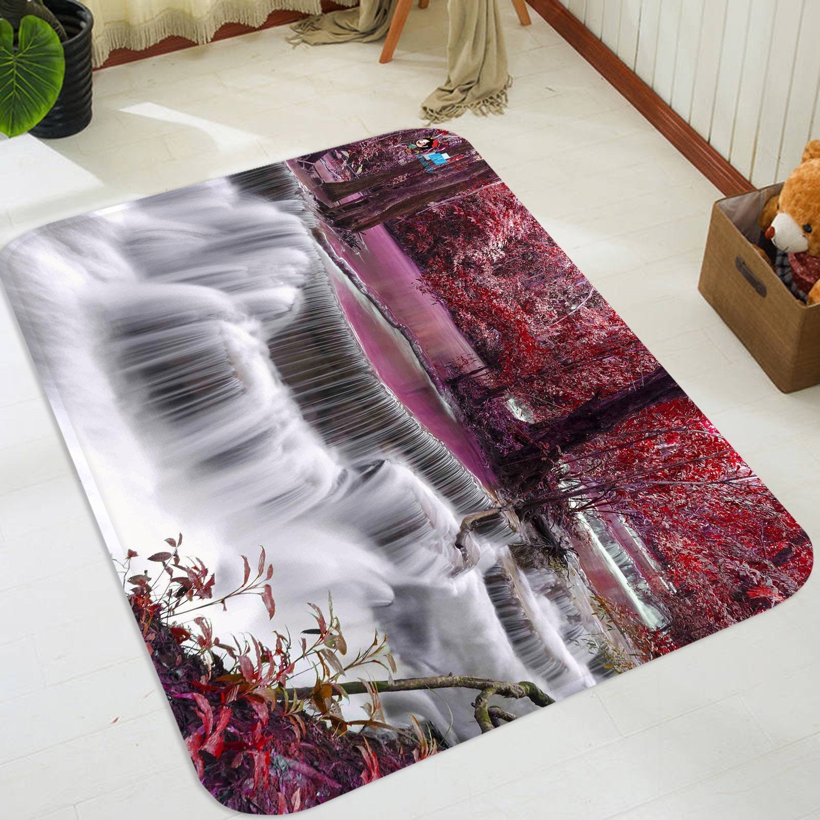 3D Pretty River Scenery 23 Non Slip Rug Mat Mat AJ Creativity Home