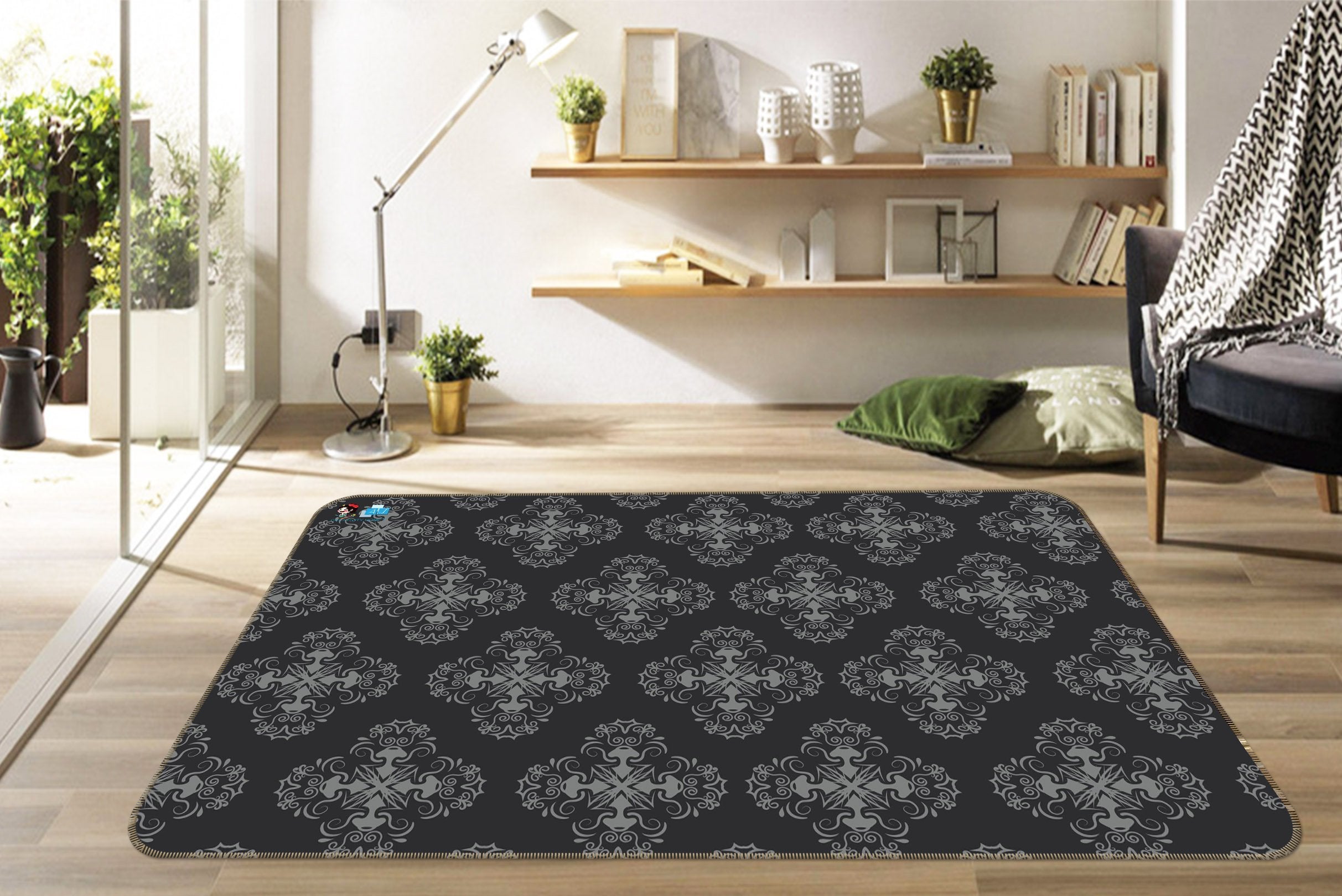 3D Cross Pattern 058 Non Slip Rug Mat Mat AJ Creativity Home