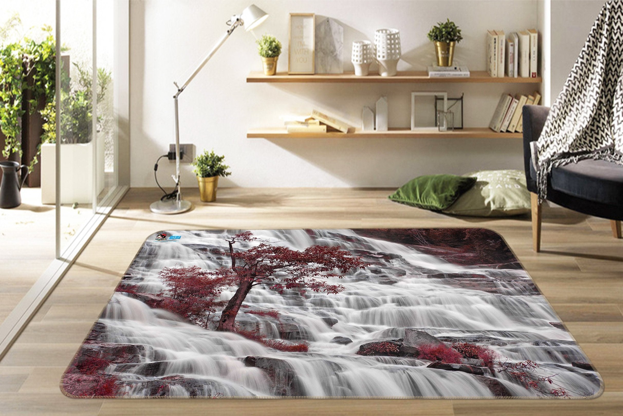 3D River Mangrove 464 Non Slip Rug Mat Mat AJ Creativity Home