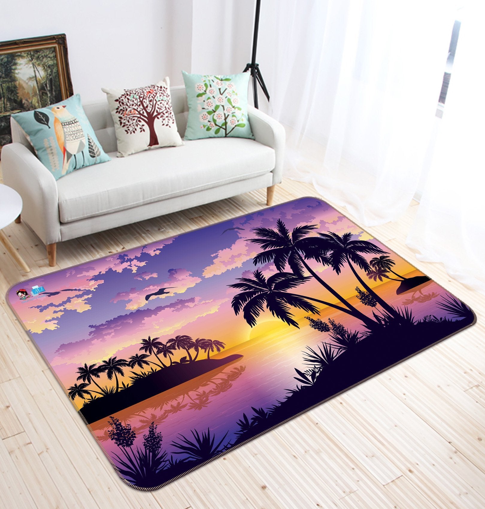 3D Lake Coco 491 Non Slip Rug Mat Mat AJ Creativity Home