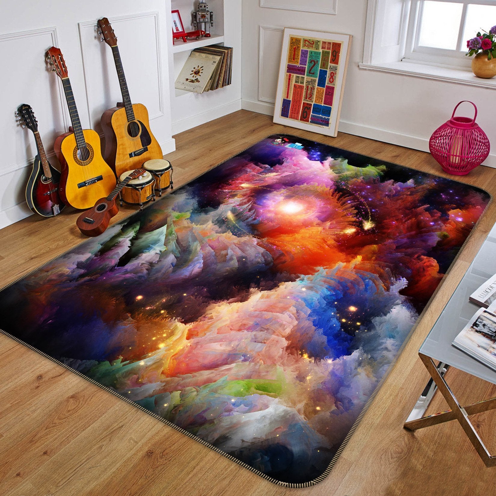 3D Color Painting 042 Non Slip Rug Mat Mat AJ Creativity Home