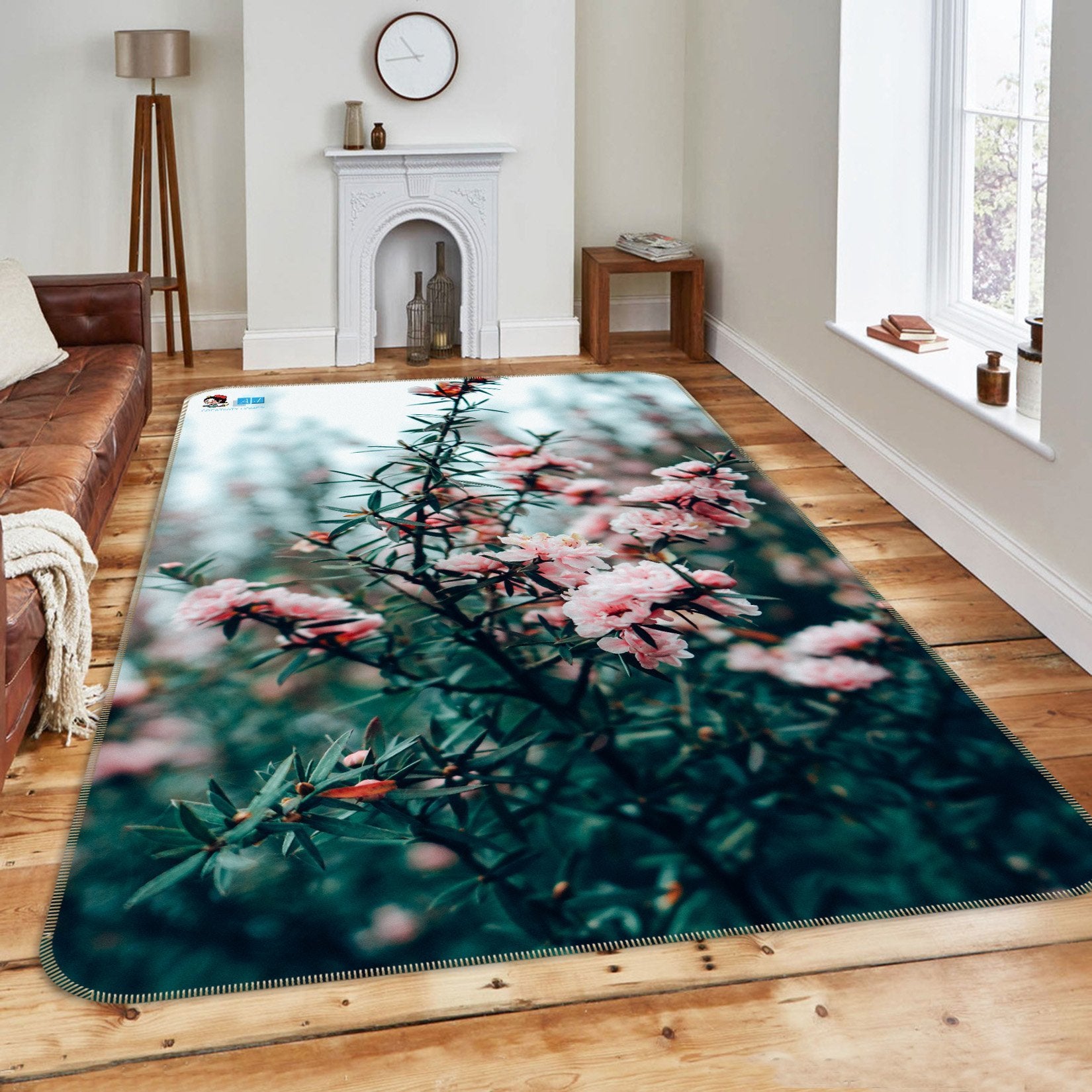 3D Flowers 207 Non Slip Rug Mat Mat AJ Creativity Home