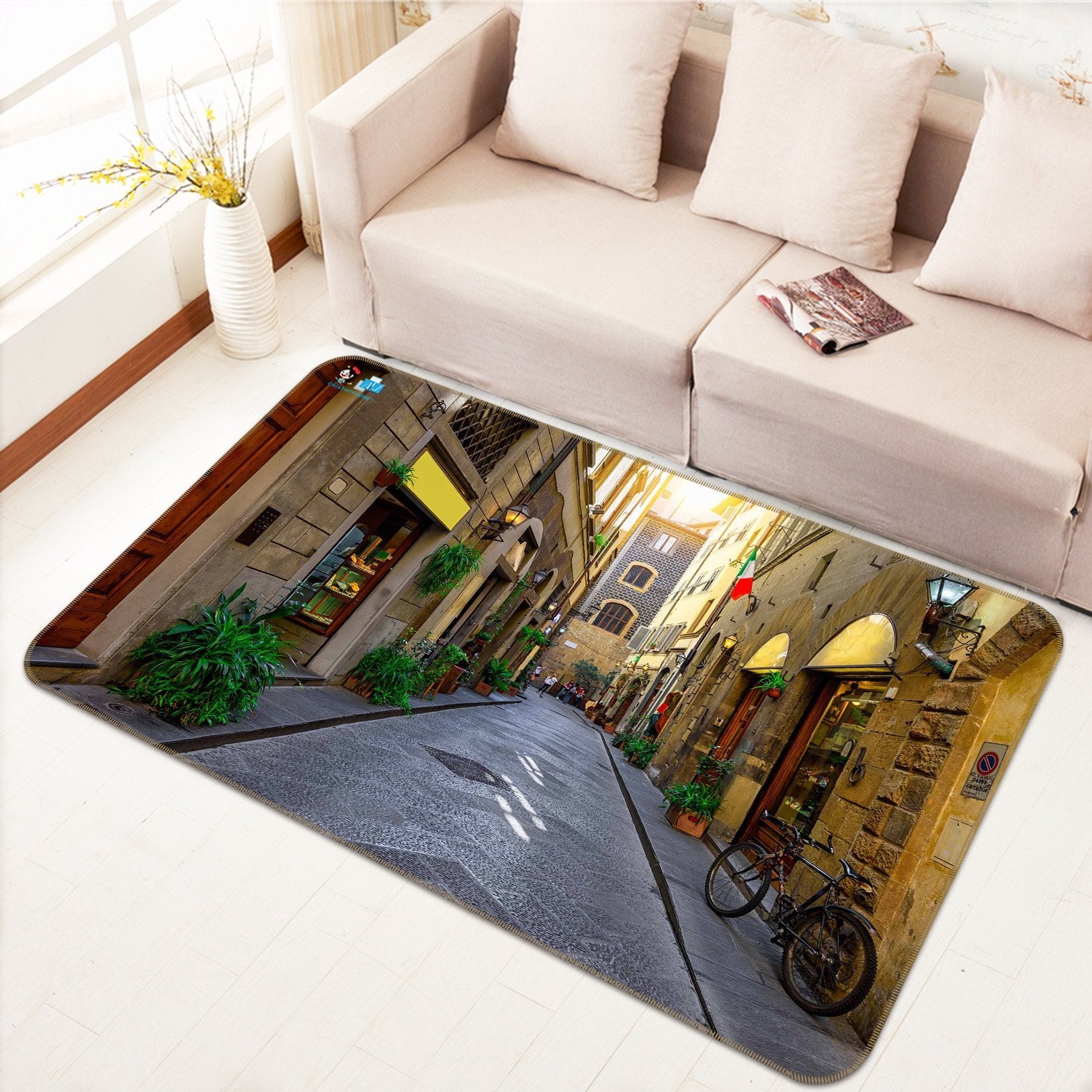 3D Alley Shop 532 Non Slip Rug Mat Mat AJ Creativity Home