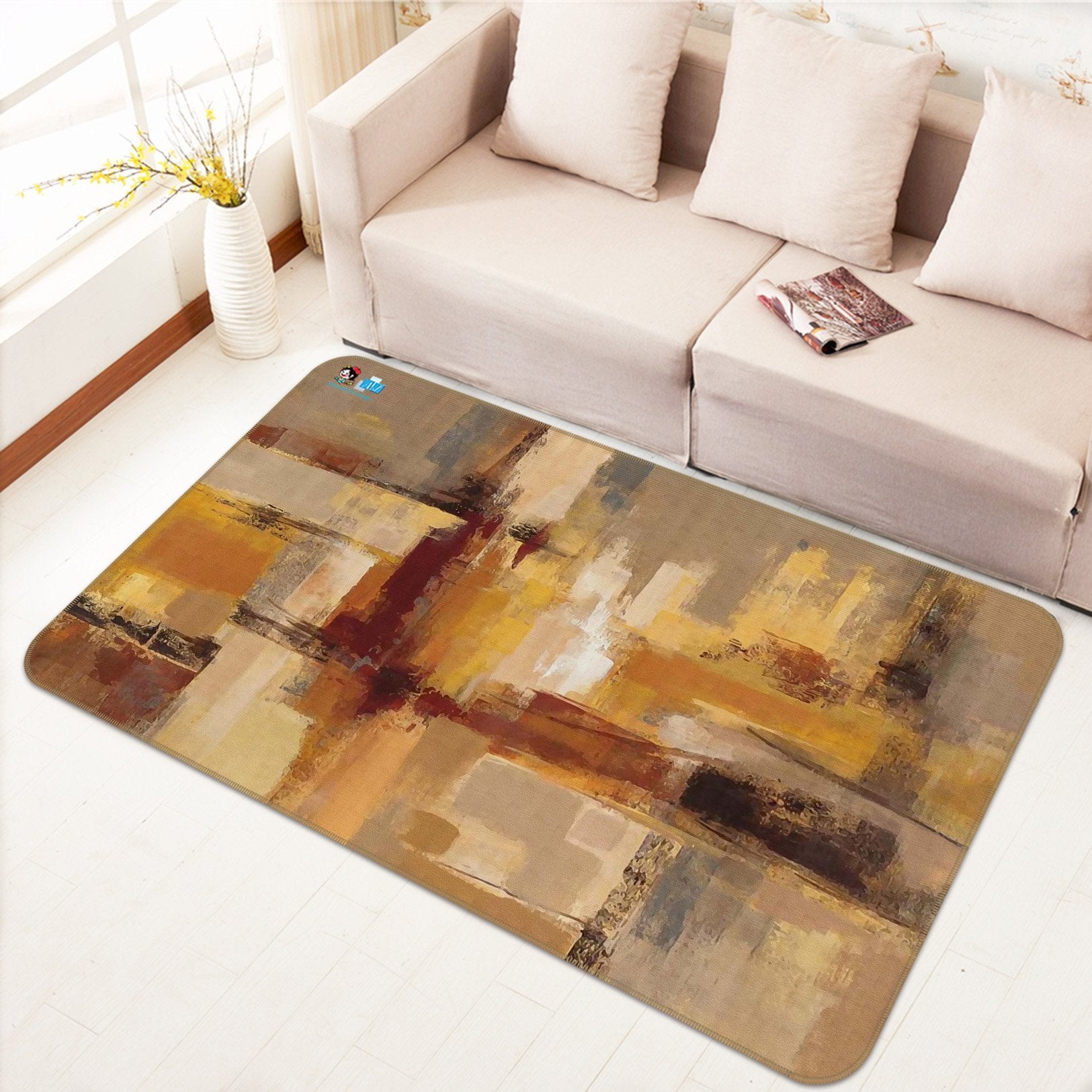 3D Graffiti Paint 589 Non Slip Rug Mat Mat AJ Creativity Home