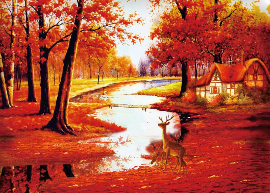 Riverside Cottage Wallpaper AJ Wallpaper 2