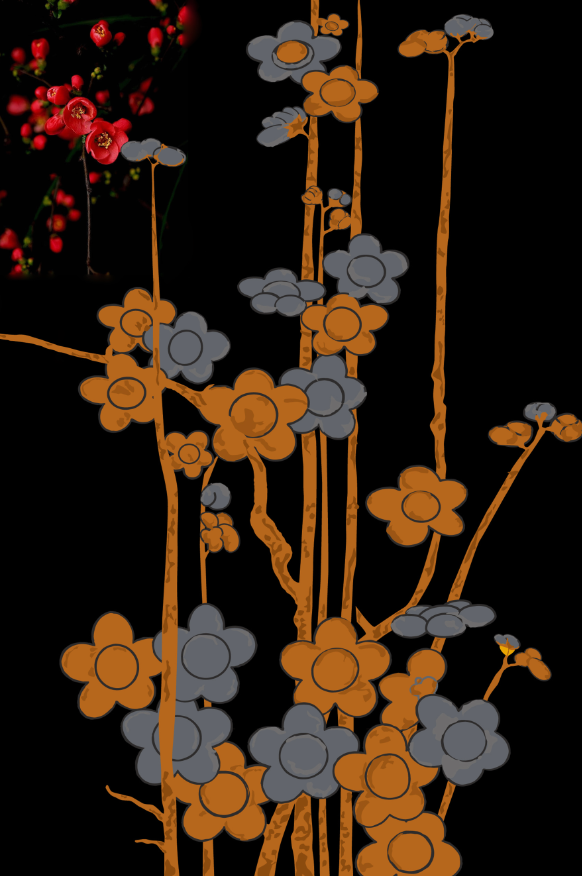 Graceful Blossoms Wallpaper AJ Wallpaper