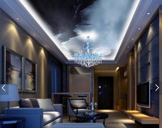 Moon Mountain Tree 003 Wallpaper AJ Wallpaper