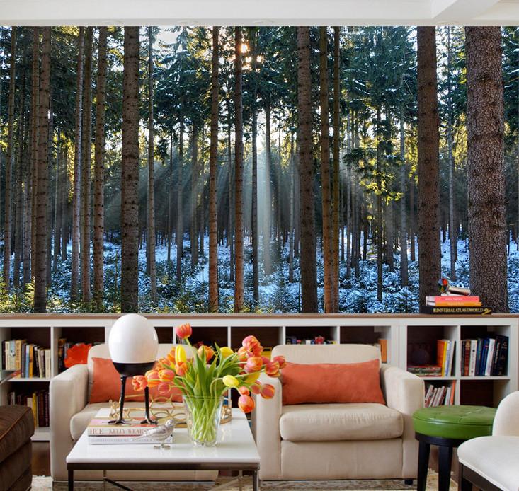 3D Shrubbery Trees 765 Wallpaper AJ Wallpaper