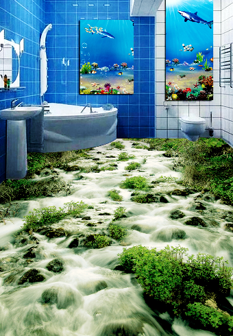 3D Nature 152 Floor Mural Wallpaper AJ Wallpaper 2