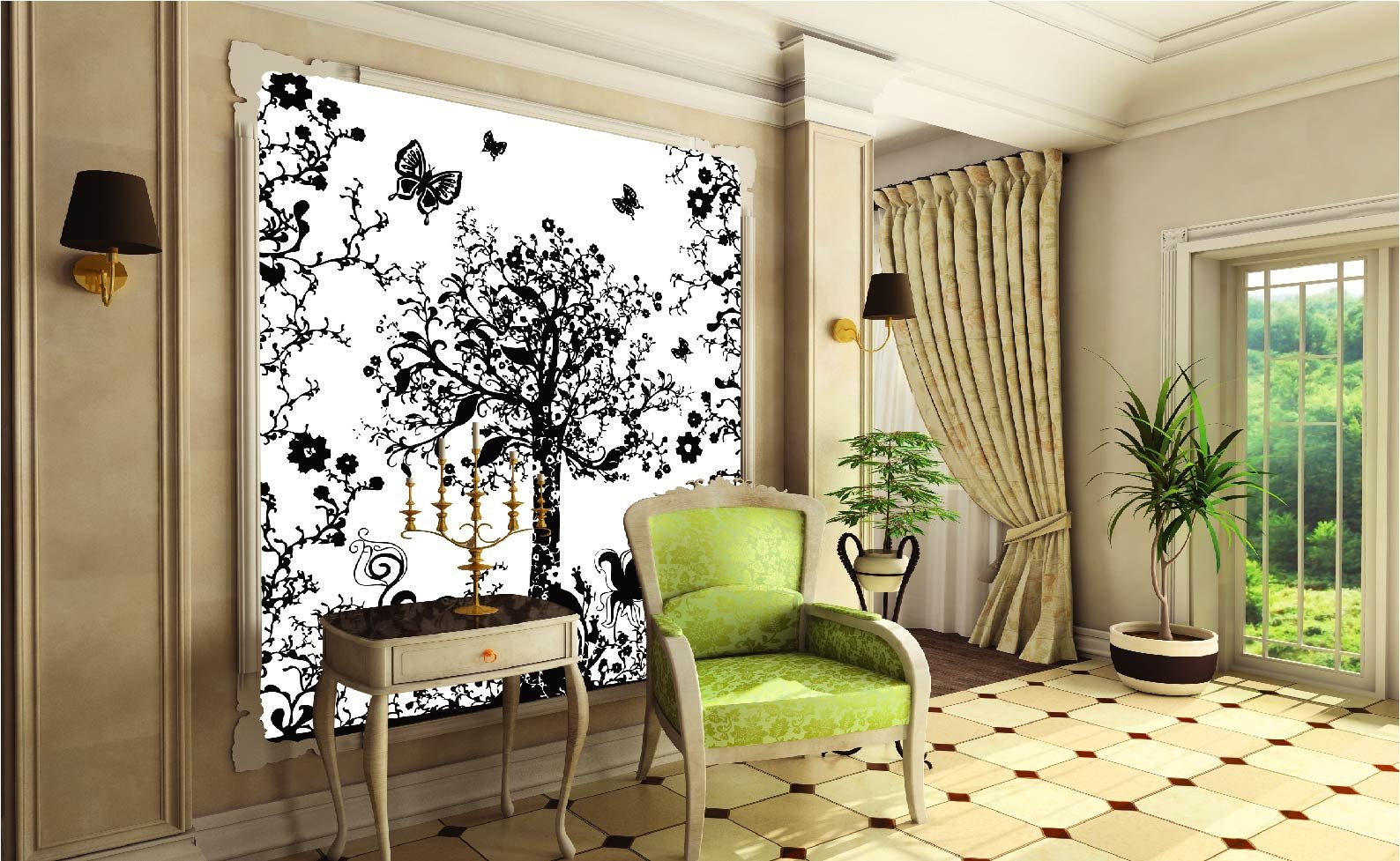 Enchanting Tree Wallpaper AJ Wallpaper