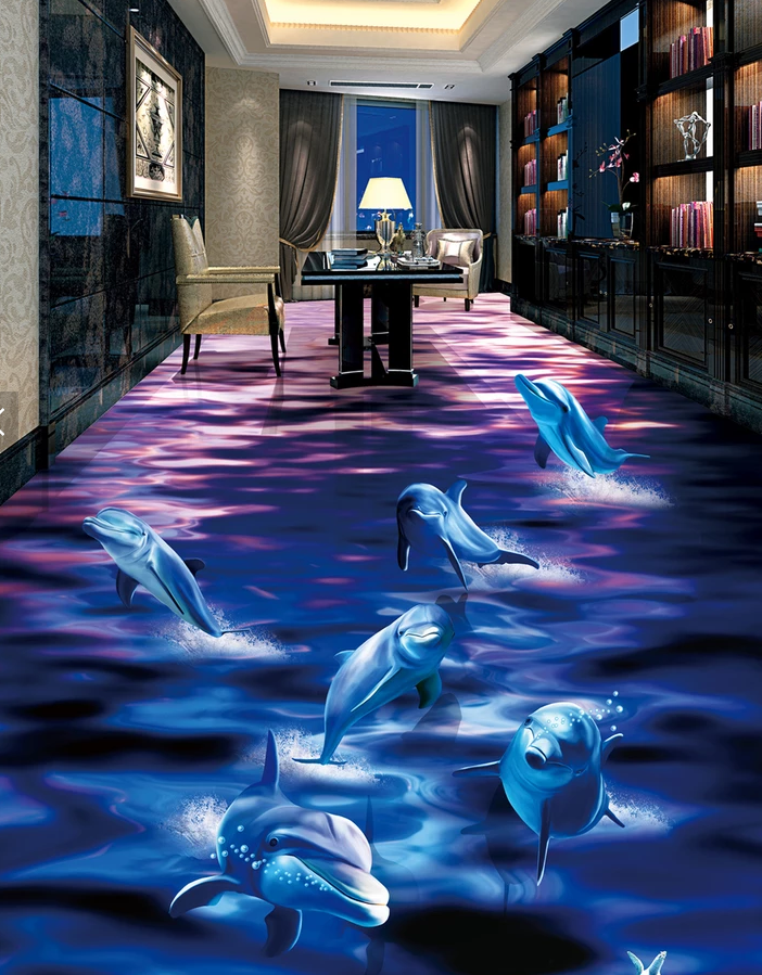 3D Moonlight River 512 Floor Mural Wallpaper Murals Rug & Mat Print Epoxy waterproof bath floor