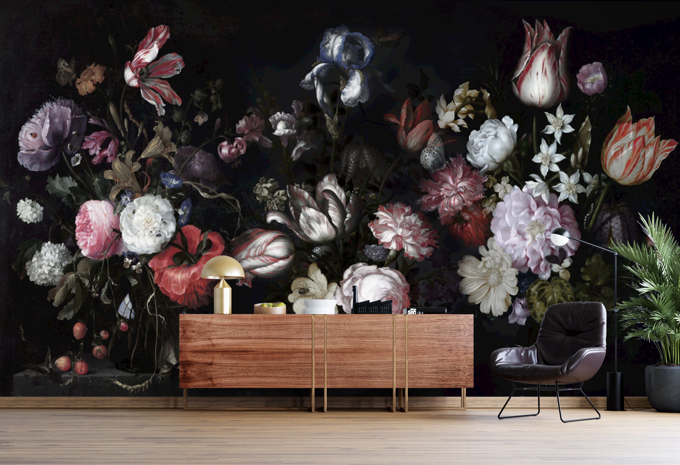 3D Retro Flowers 1570 Wall Murals