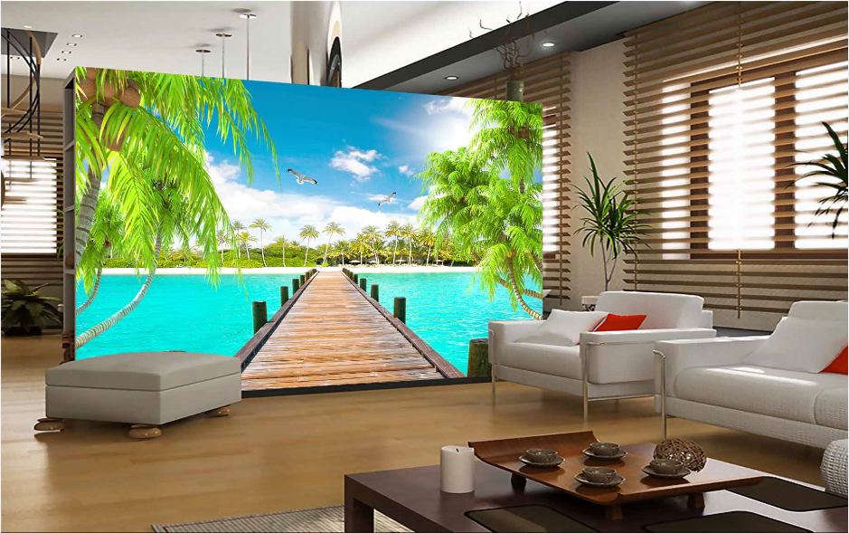 Wood Bridge Wallpaper AJ Wallpaper 2