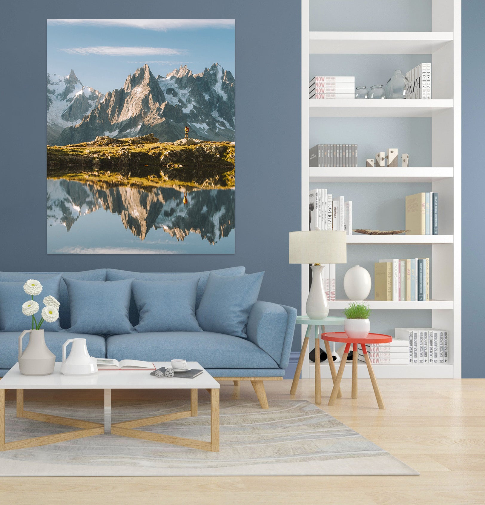 3D Snow Mountain 1007 Wall Sticker