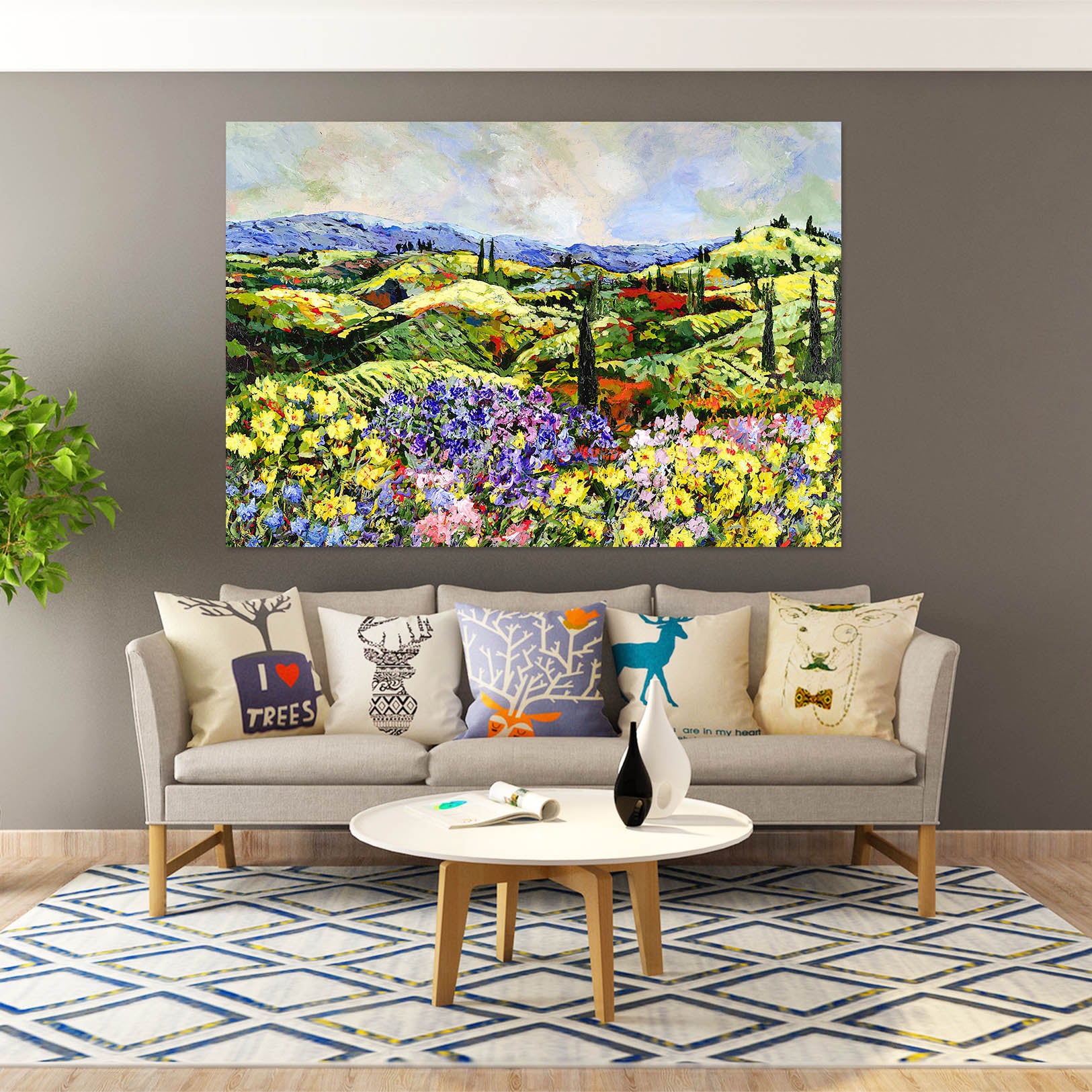 3D TDream Valley 011 Allan P. Friedlander Wall Sticker