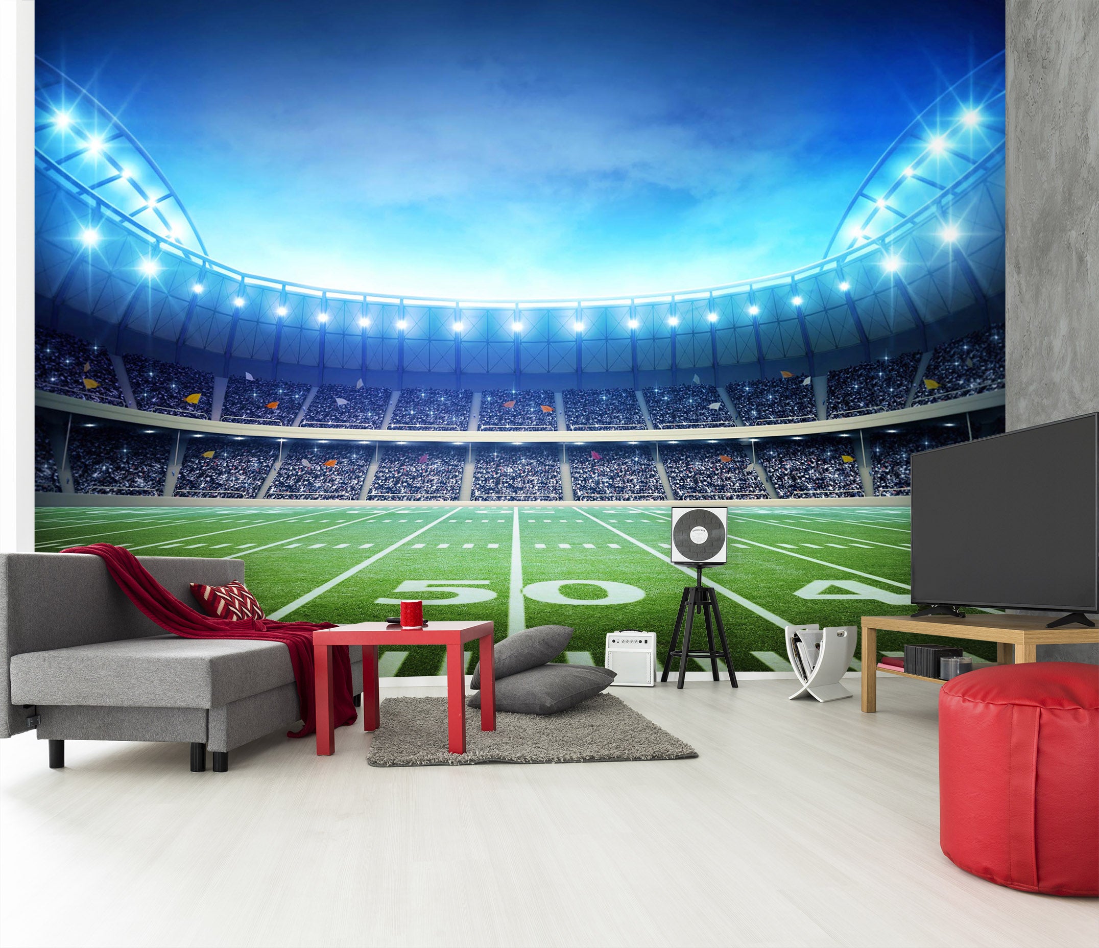 3D Open Field 1404 Wall Murals