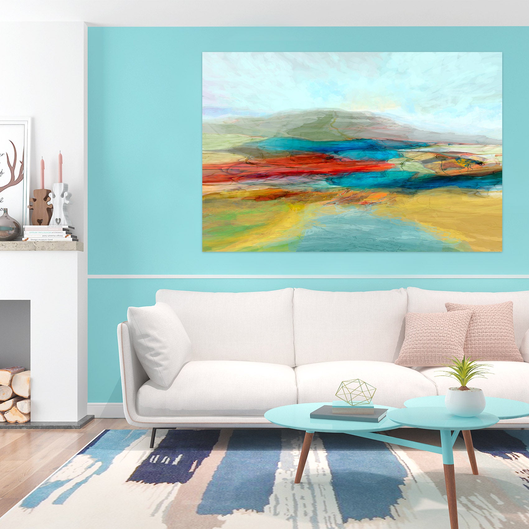 3D Color Art 048 Michael Tienhaara Wall Sticker