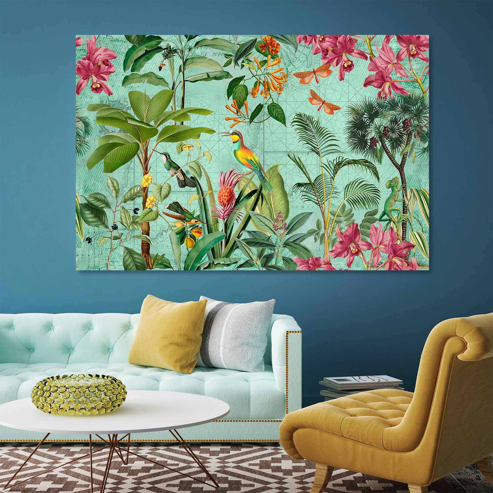 3D Bird Paradise 123 Andrea haase Wall Sticker