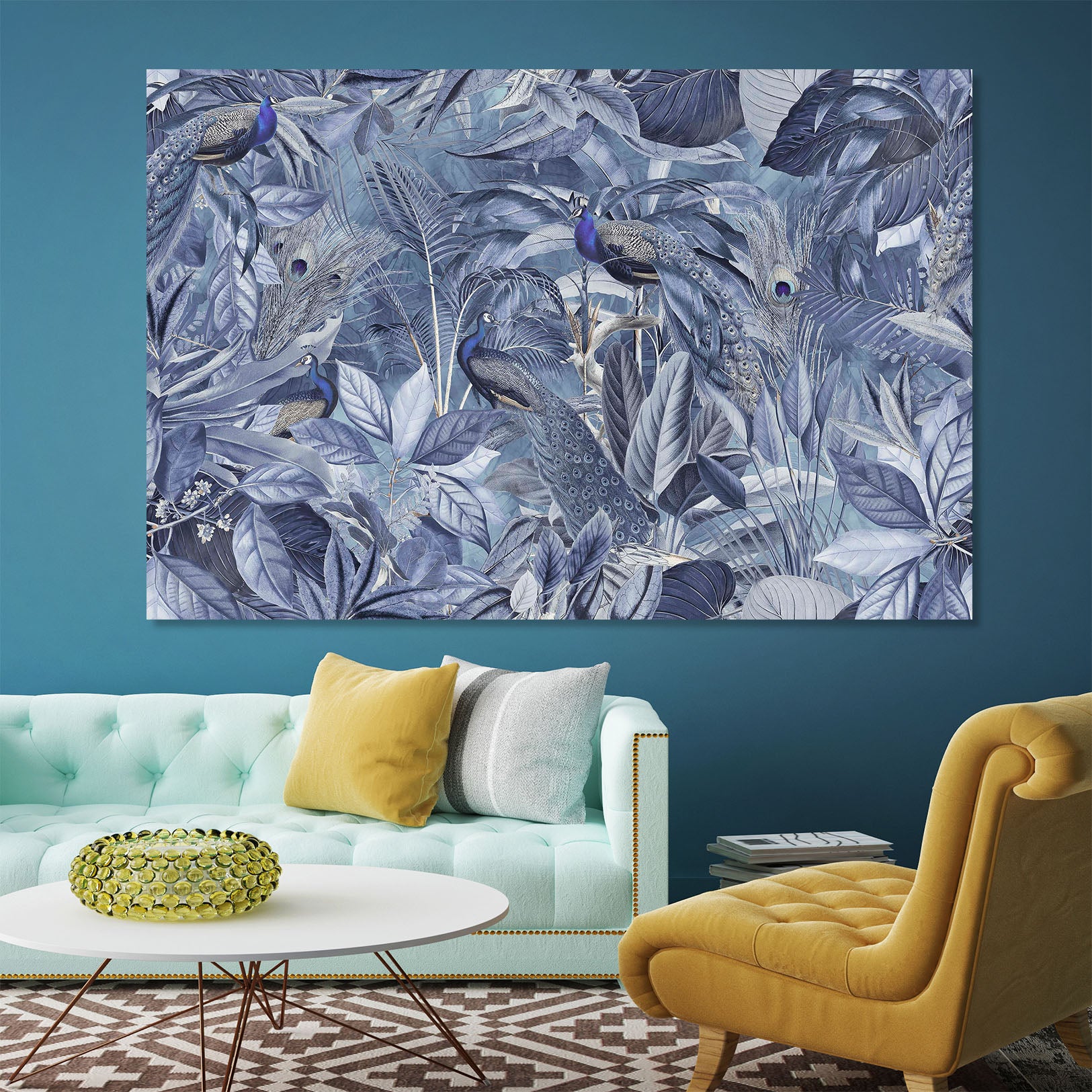 3D Green Leaves 106 Andrea haase Wall Sticker