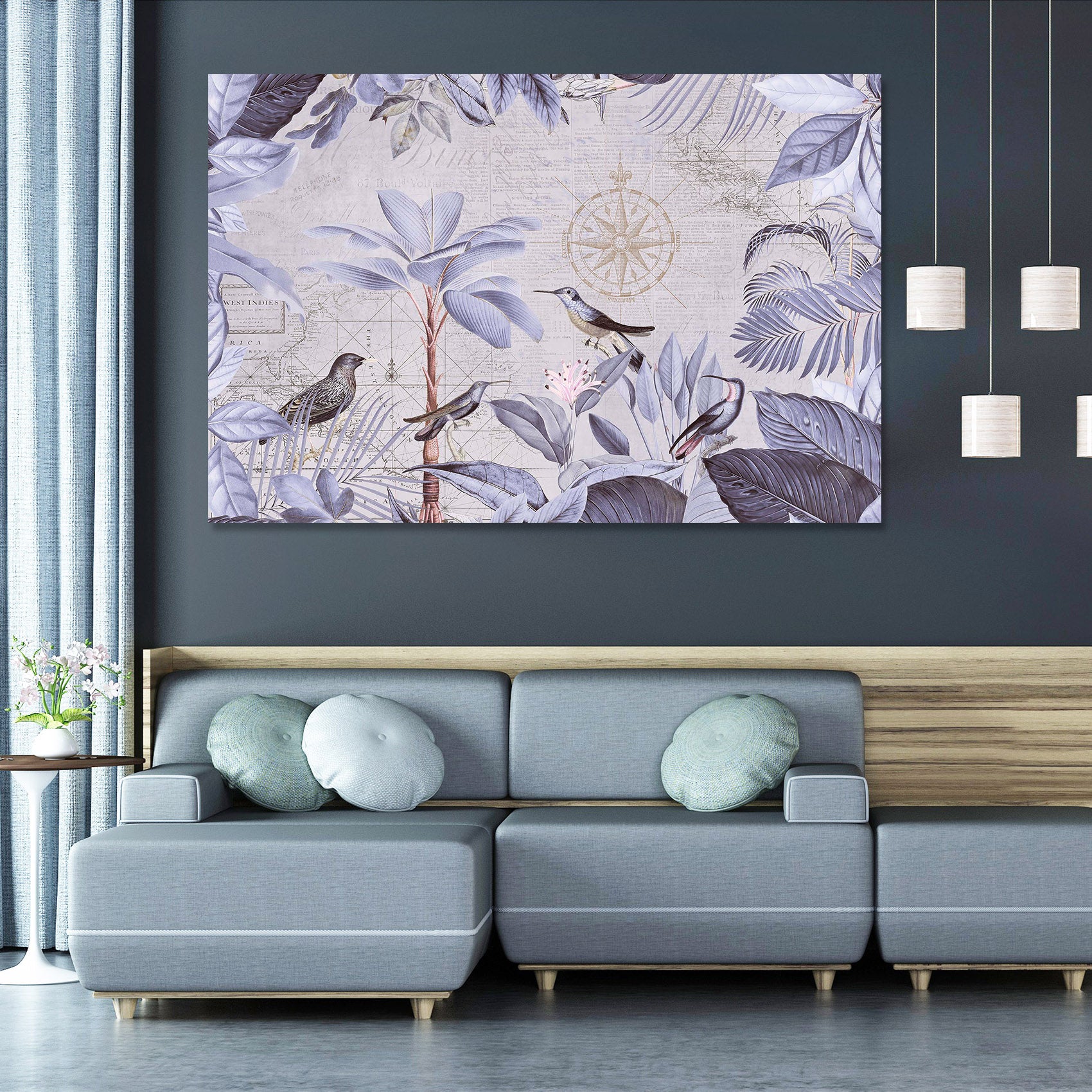 3D Bird Paradise 121 Andrea haase Wall Sticker