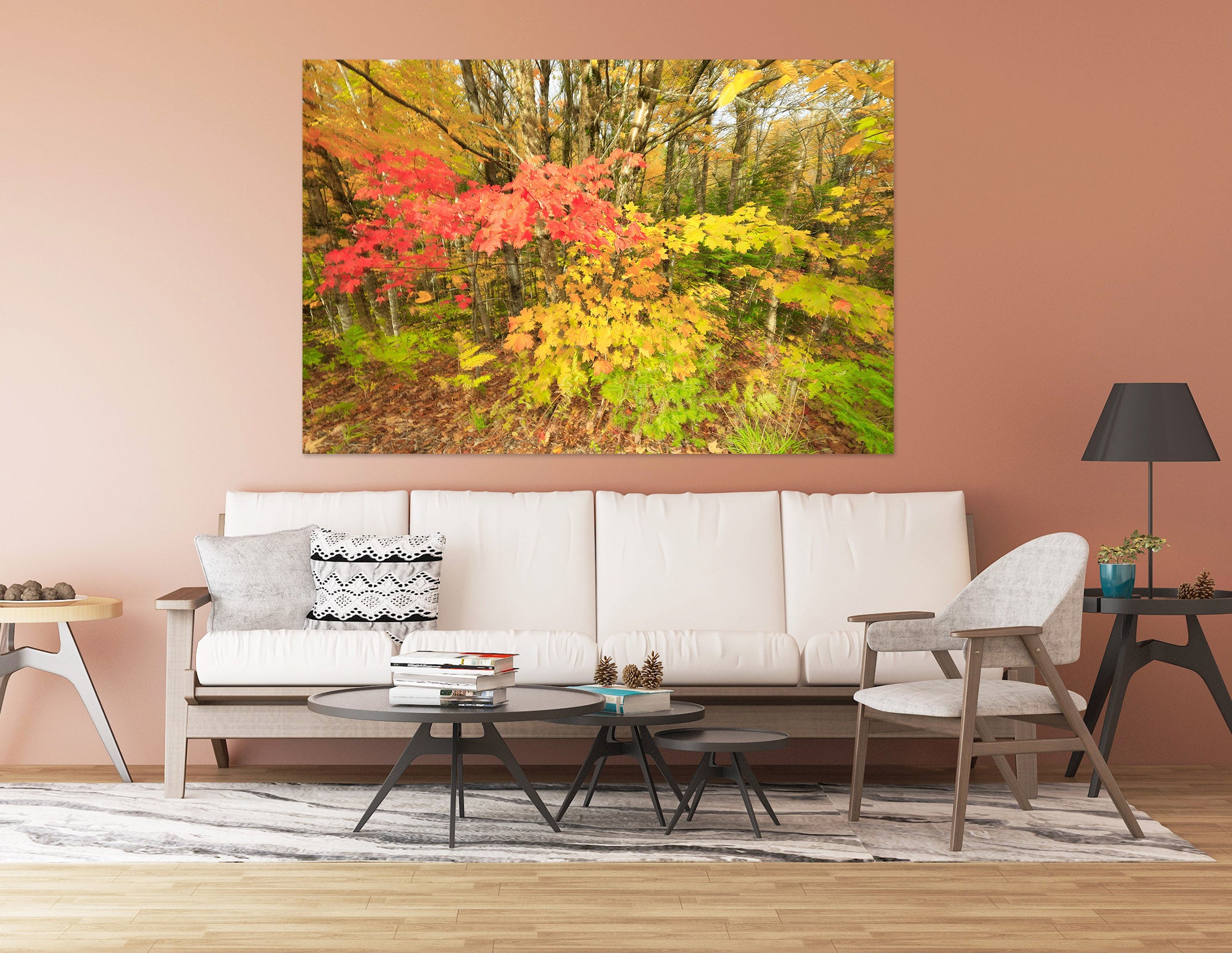 3D Jungle Leaves 62108 Kathy Barefield Wall Sticker