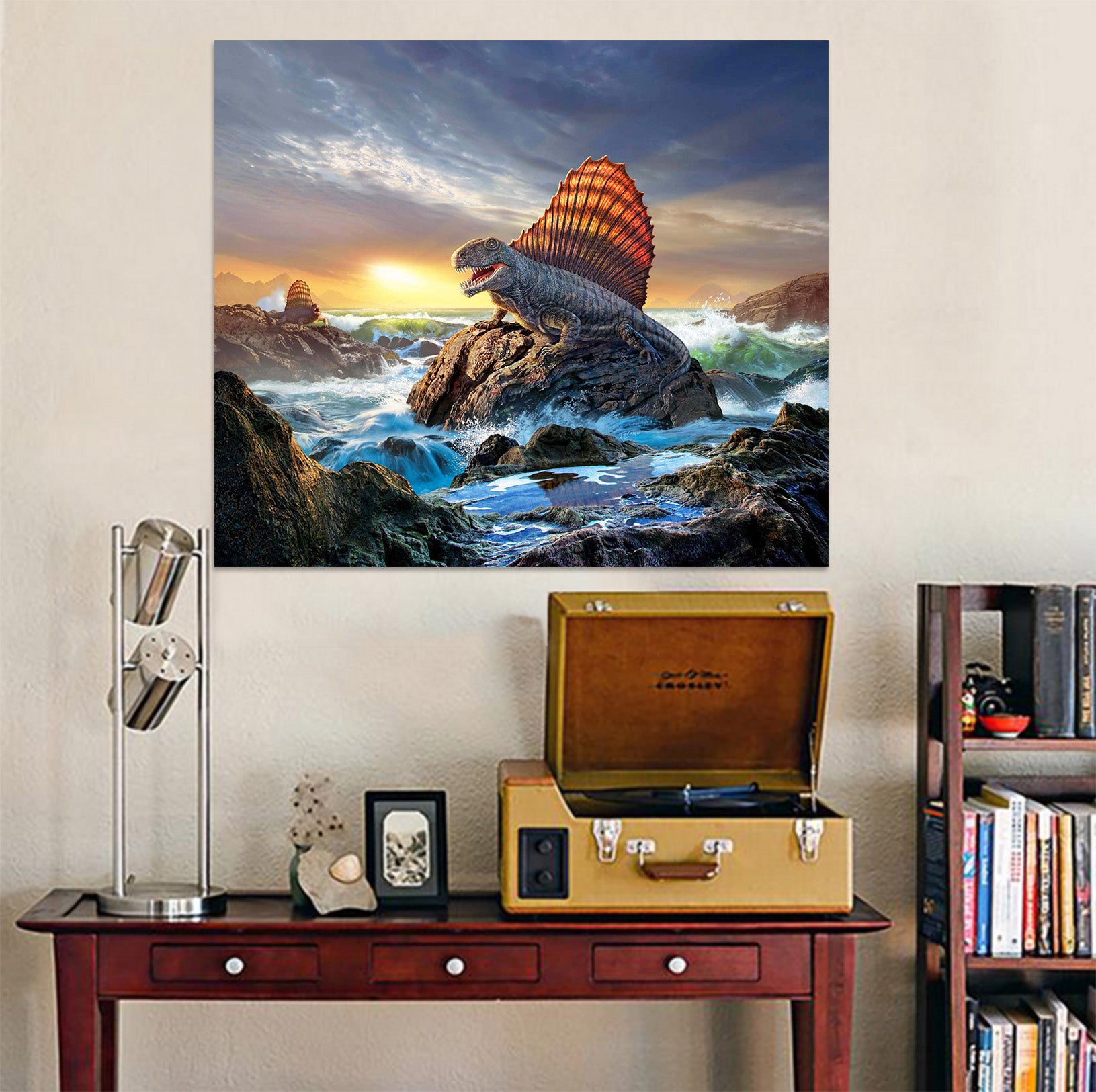 3D Tsunami Monster 014 Jerry LoFaro Wall Sticker