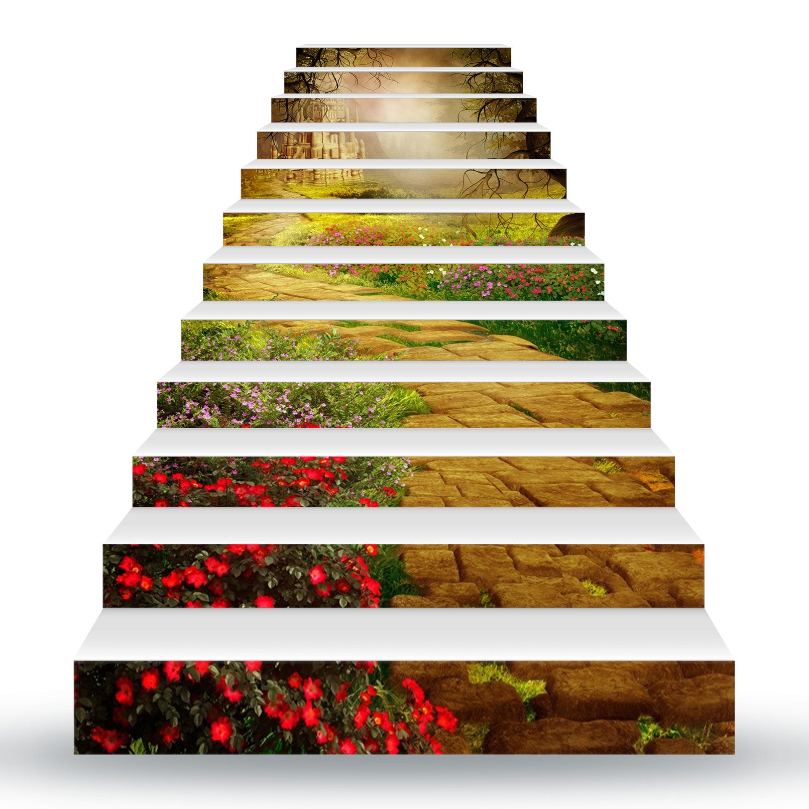 3D Fantasy Wonderland 071 Stair Risers