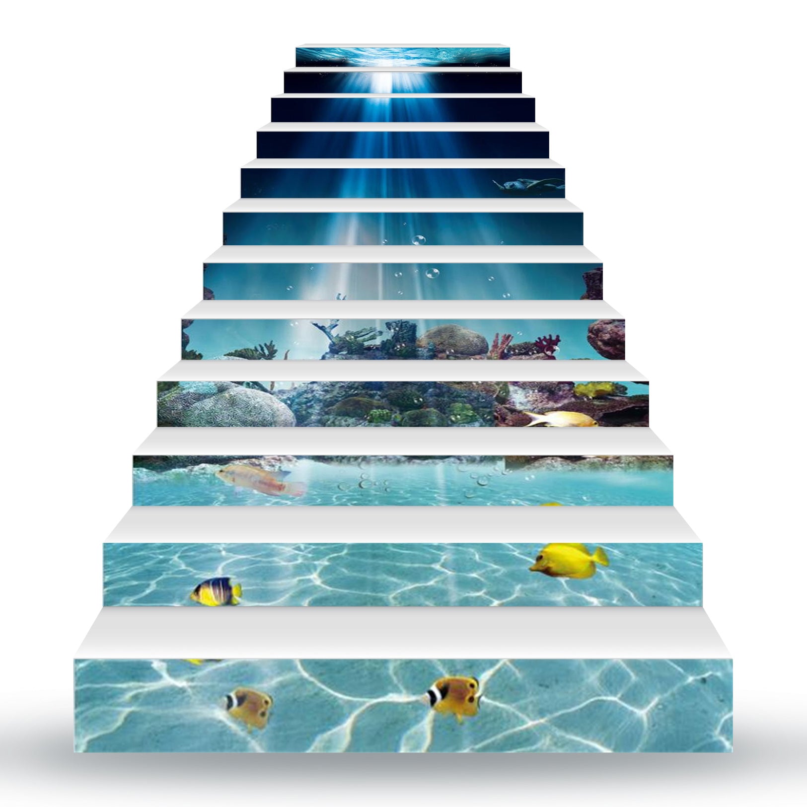 3D Light Of The Sea 176 Stair Risers