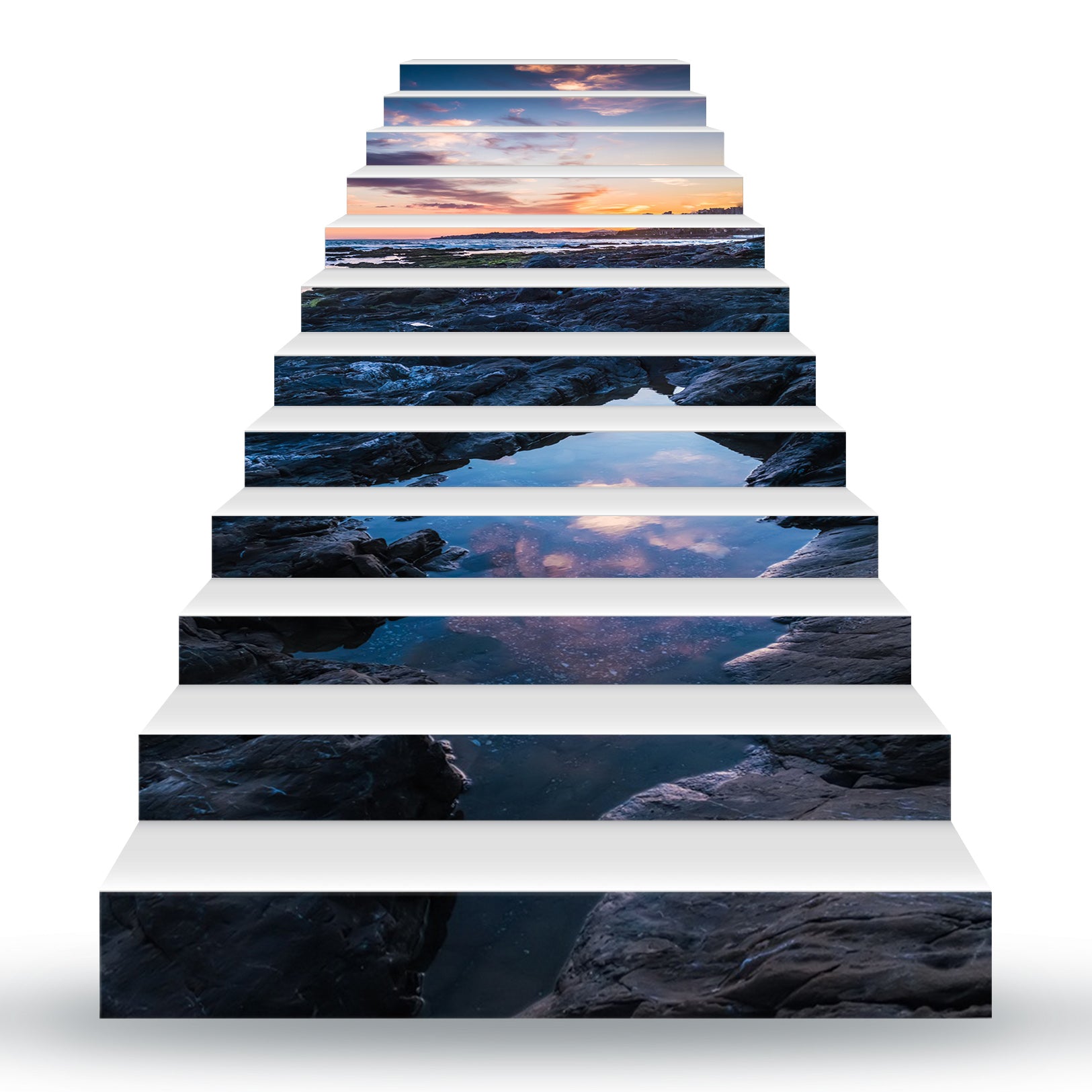 3D Beloved Tranquility 117 Stair Risers