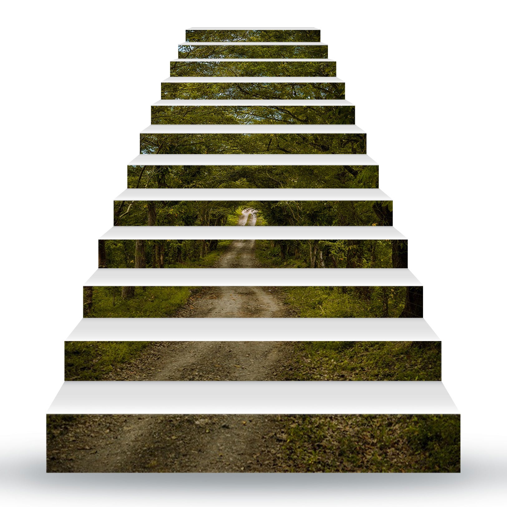 3D Towering Trees 109 Stair Risers