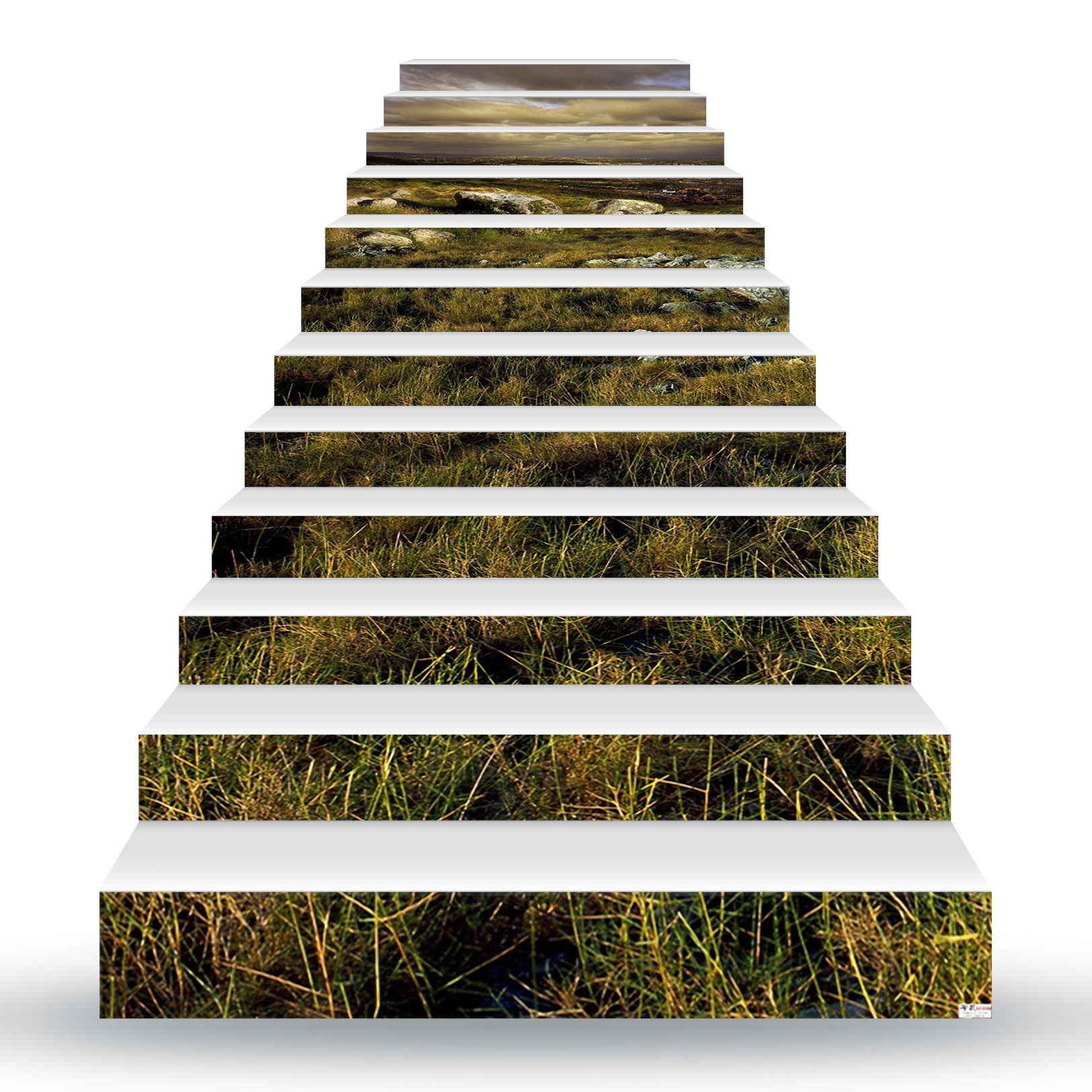 3D A Bleak And Withered World 150 Stair Risers