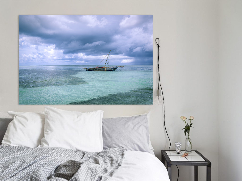 3D Sea Boat 152 Marco Carmassi Wall Sticker