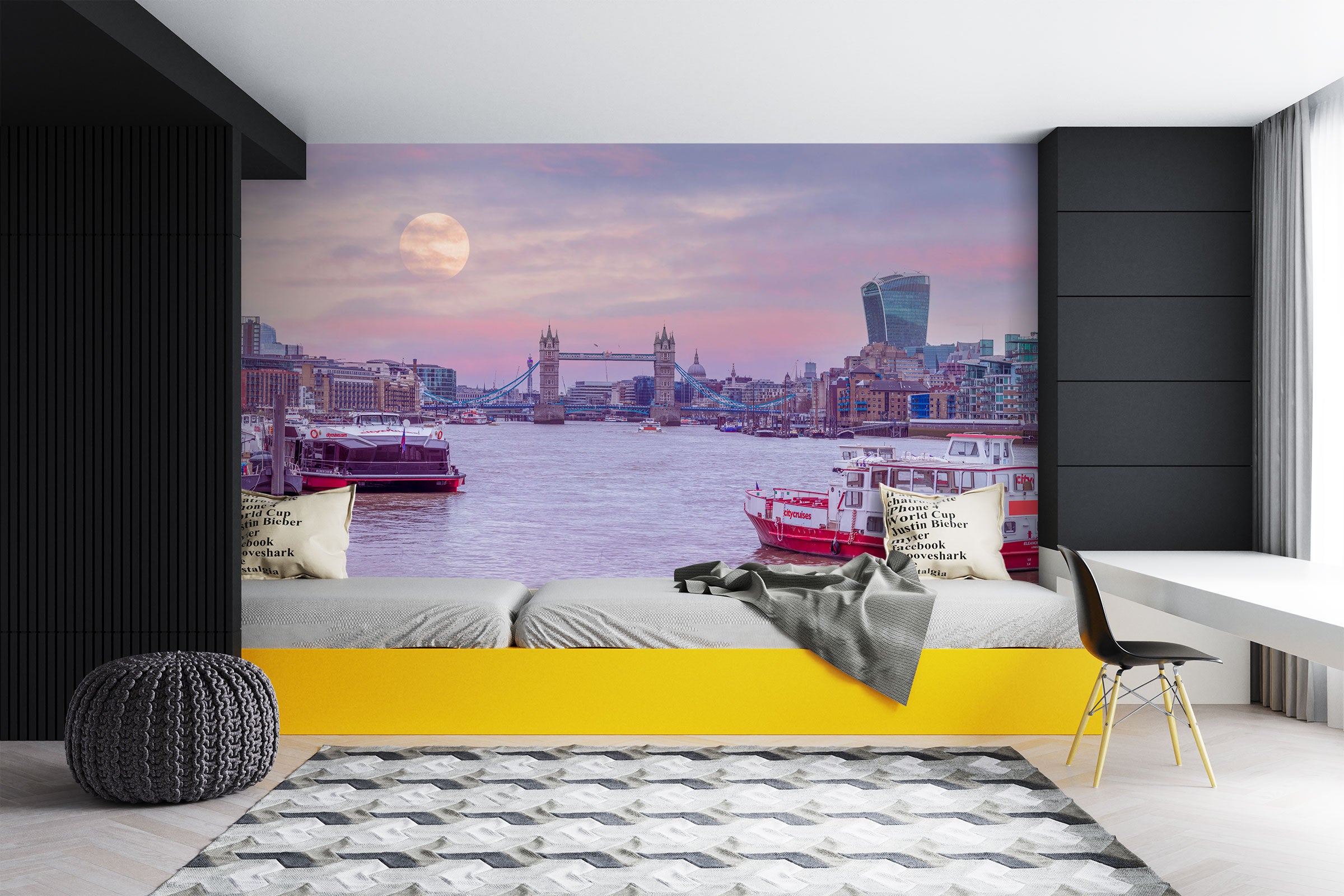 3D Sea Bridge 6260 Assaf Frank Wall Mural Wall Murals