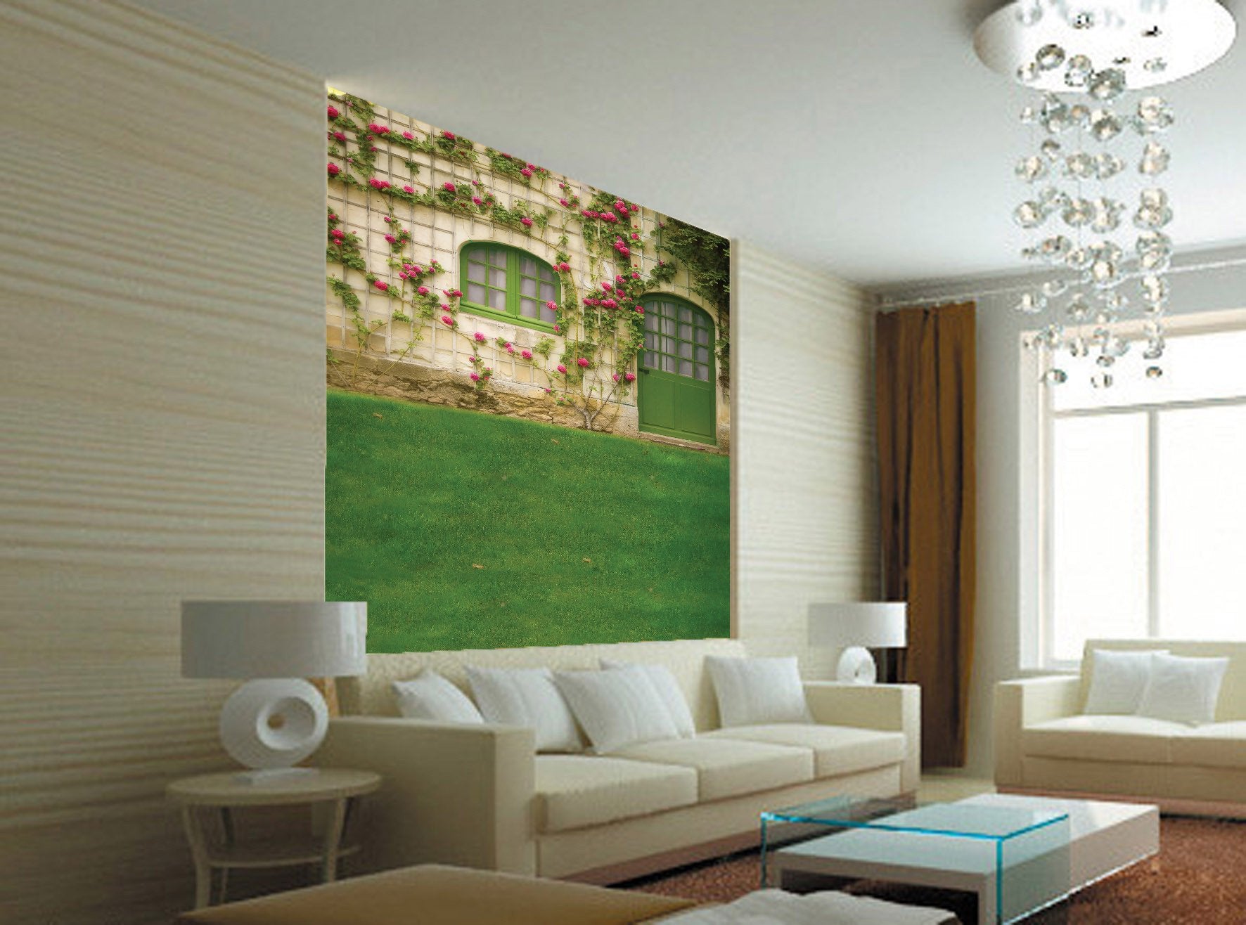 Door Beautiful Plants Wallpaper AJ Wallpaper